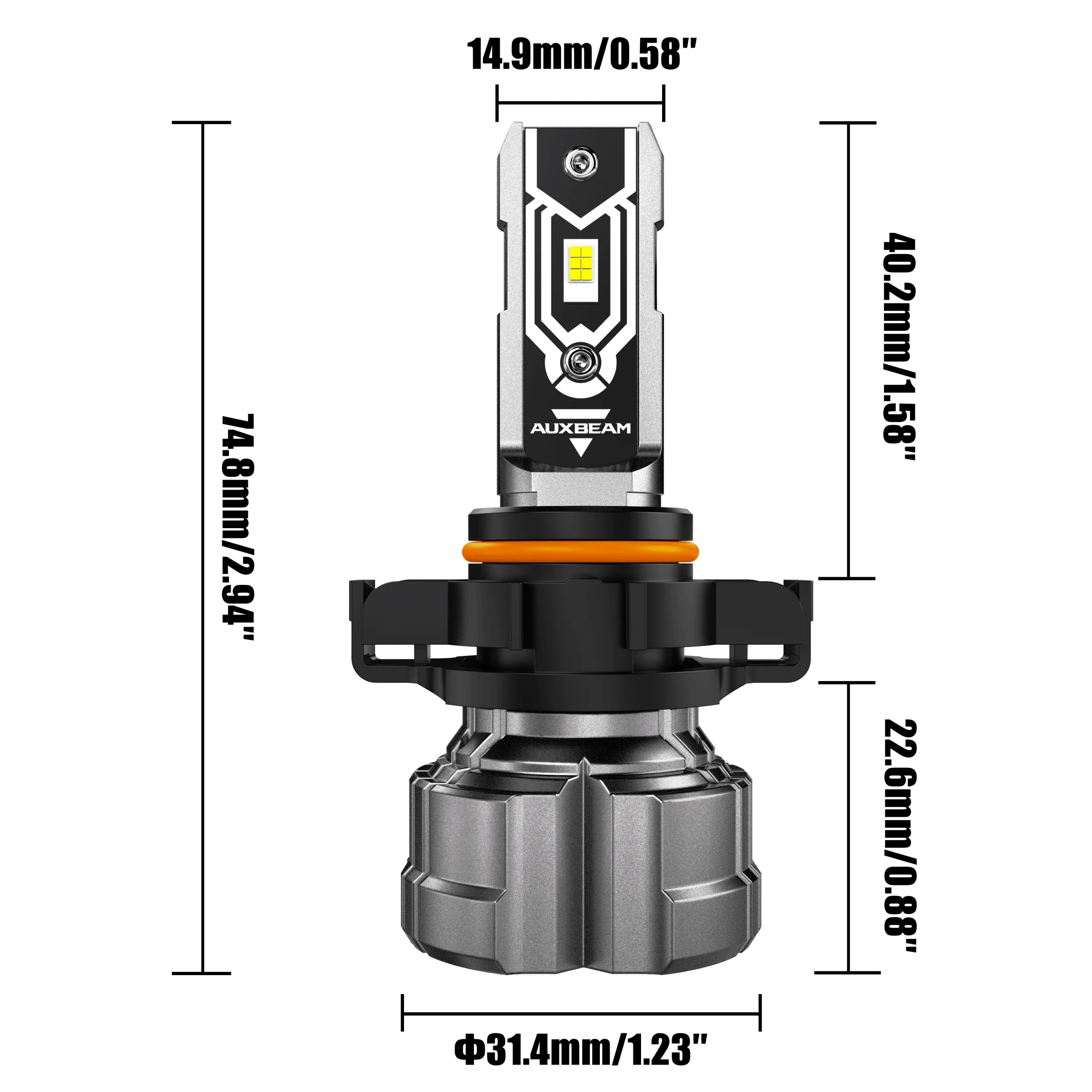 🆕5202 5201 PS24W H16EU LED Fog Light/DRL Bulbs 50W 10000LM 6500K Cool White Q5 Series | 2 Bulbs - Image 8