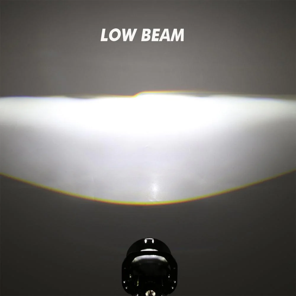 2.5 Inch 80W 6000K Bi-LED Projector Lens Headlight S8 Series Non-Destructive Installation Projector Lens for Car | 2PCS/Set - Image 9