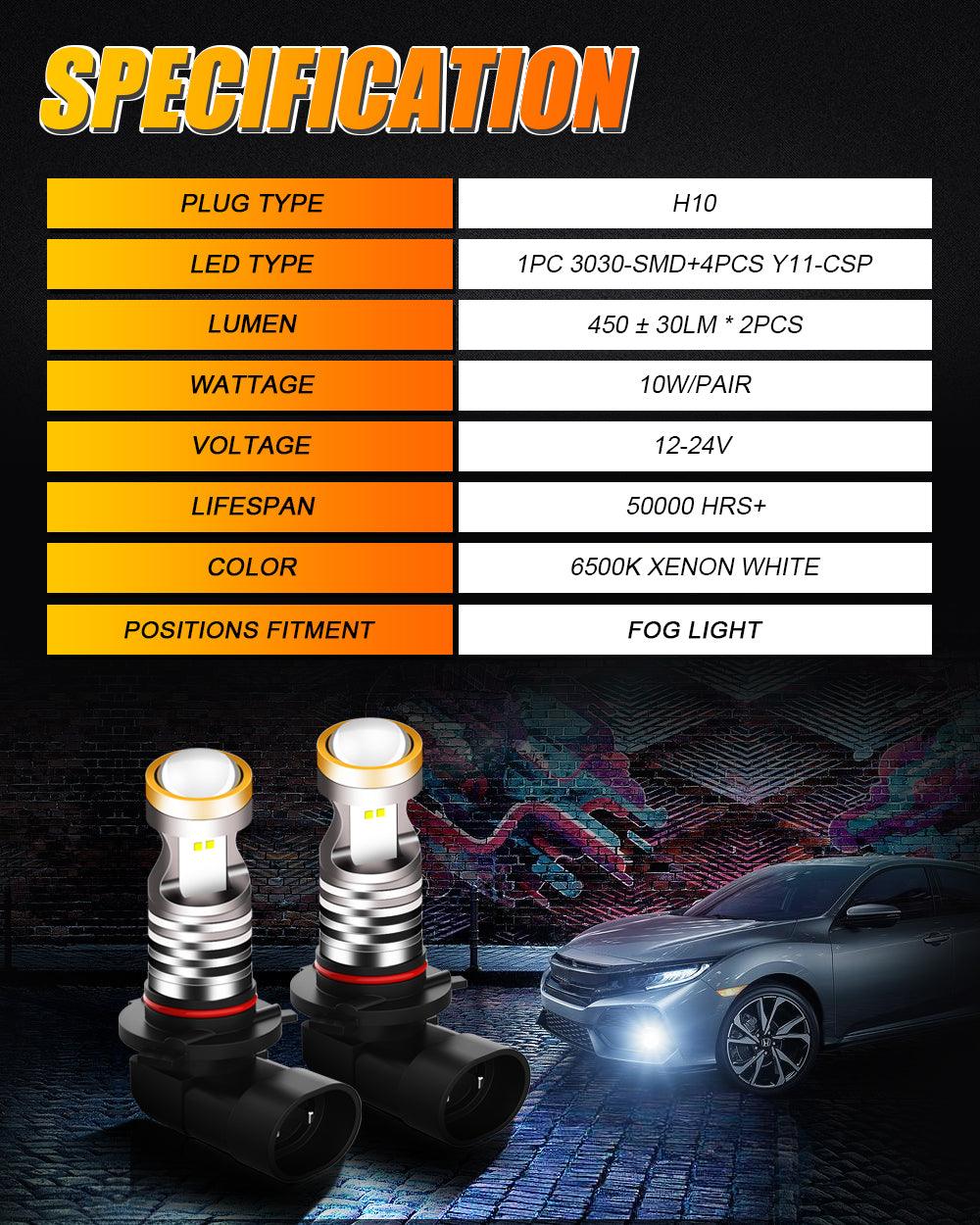 For 2003-2007 GMC SIERRA 1500 2500 3500 HD CLASSIC T1 Series Temperture Control 16000LM LED Light Bulbs High Low Beam Bundle - Image 11