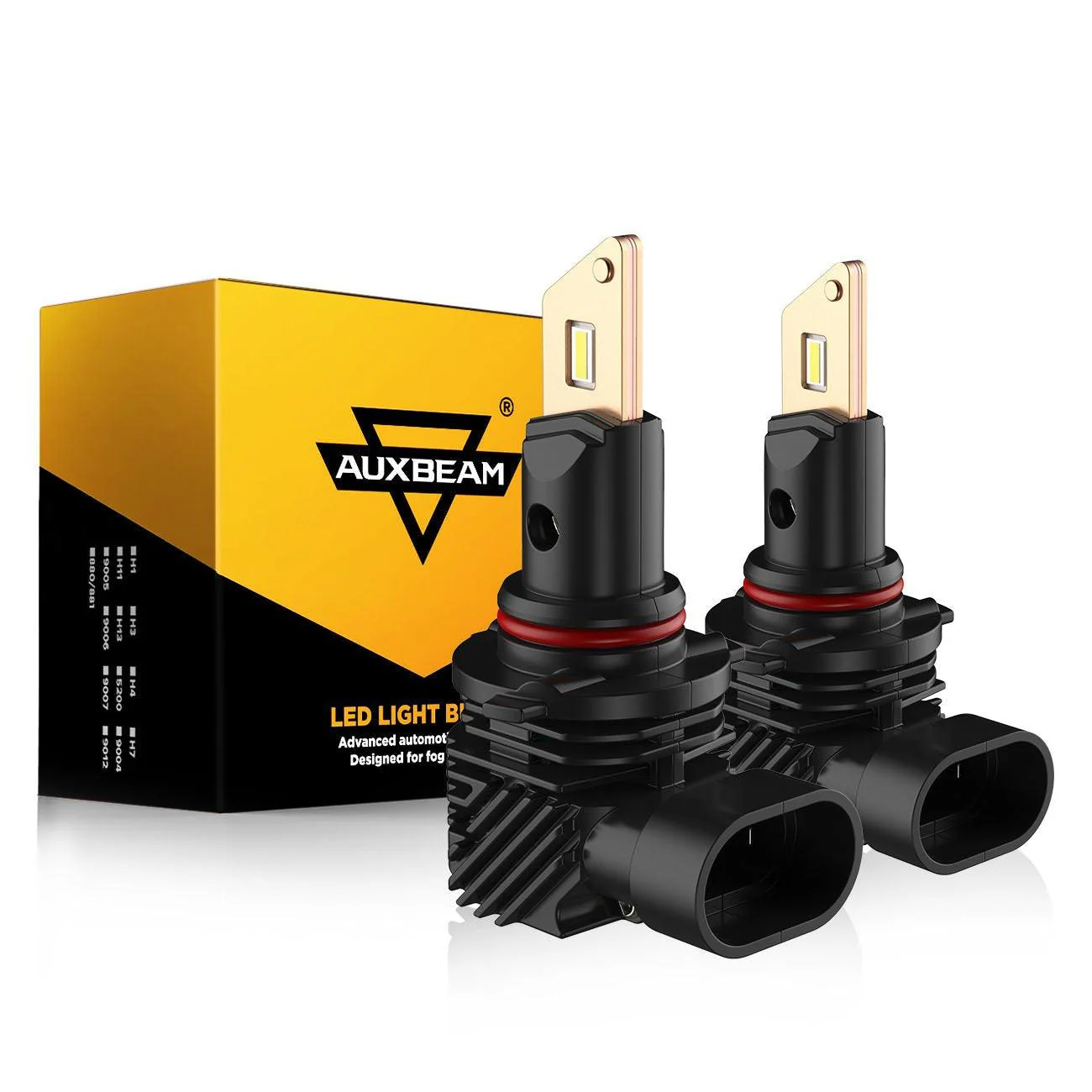 For 2005-2011 Toyota Tacoma H4/9003 Q10 Series Fanless&Wireless 1:1 Halogen Size 6500K LED Light Bulbs High Low Beam Bundle - Image 9