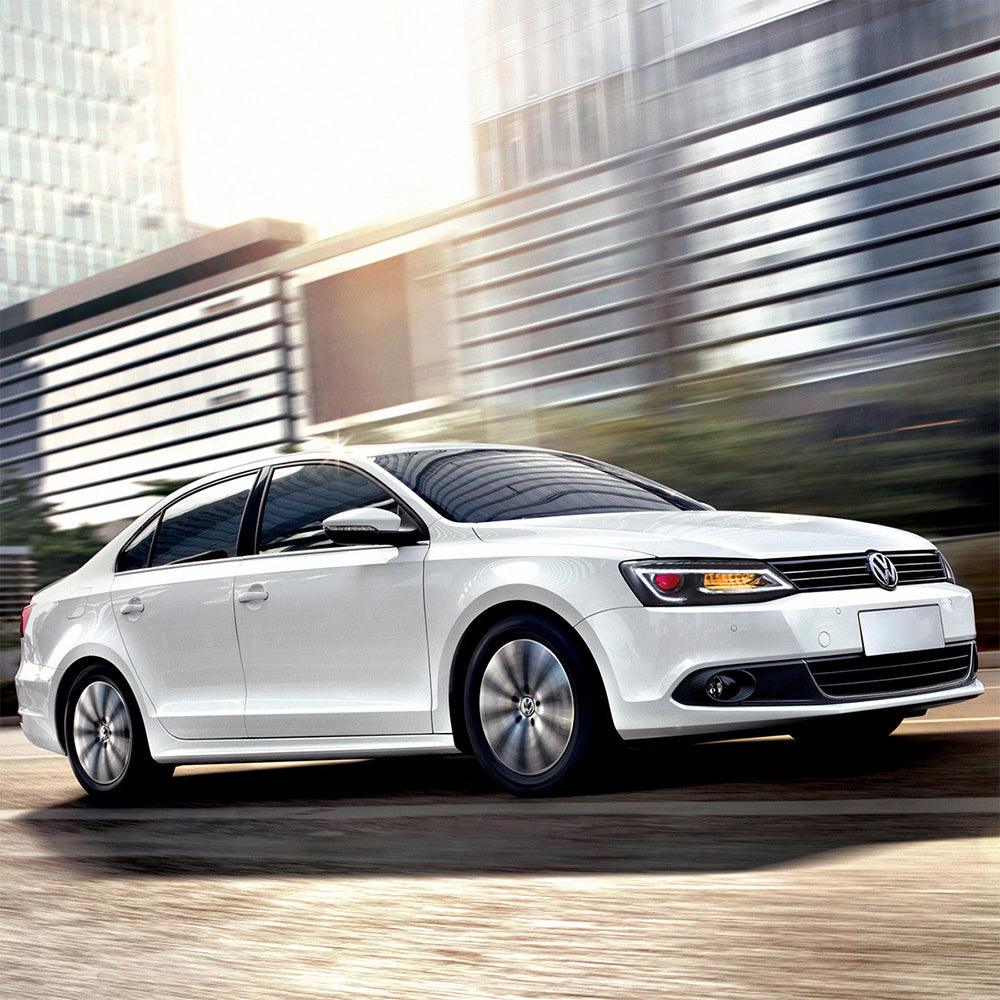 LED Headlight Assembly Dual Beam Projector Black For 2010-2018 Volkswagen Jetta - Image 10