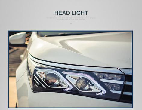 LED Headlight Assembly Matrix Projector Version For 2014-2016 Toyota Corolla - Image 4