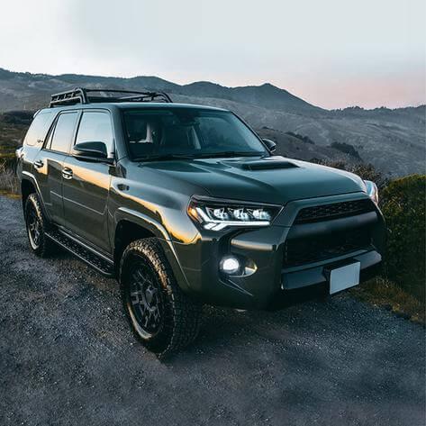 LED Headlight Assembly Matrix Projector Black For 2014-2022 Toyota 4Runner 5th Gen (N280) - Image 6