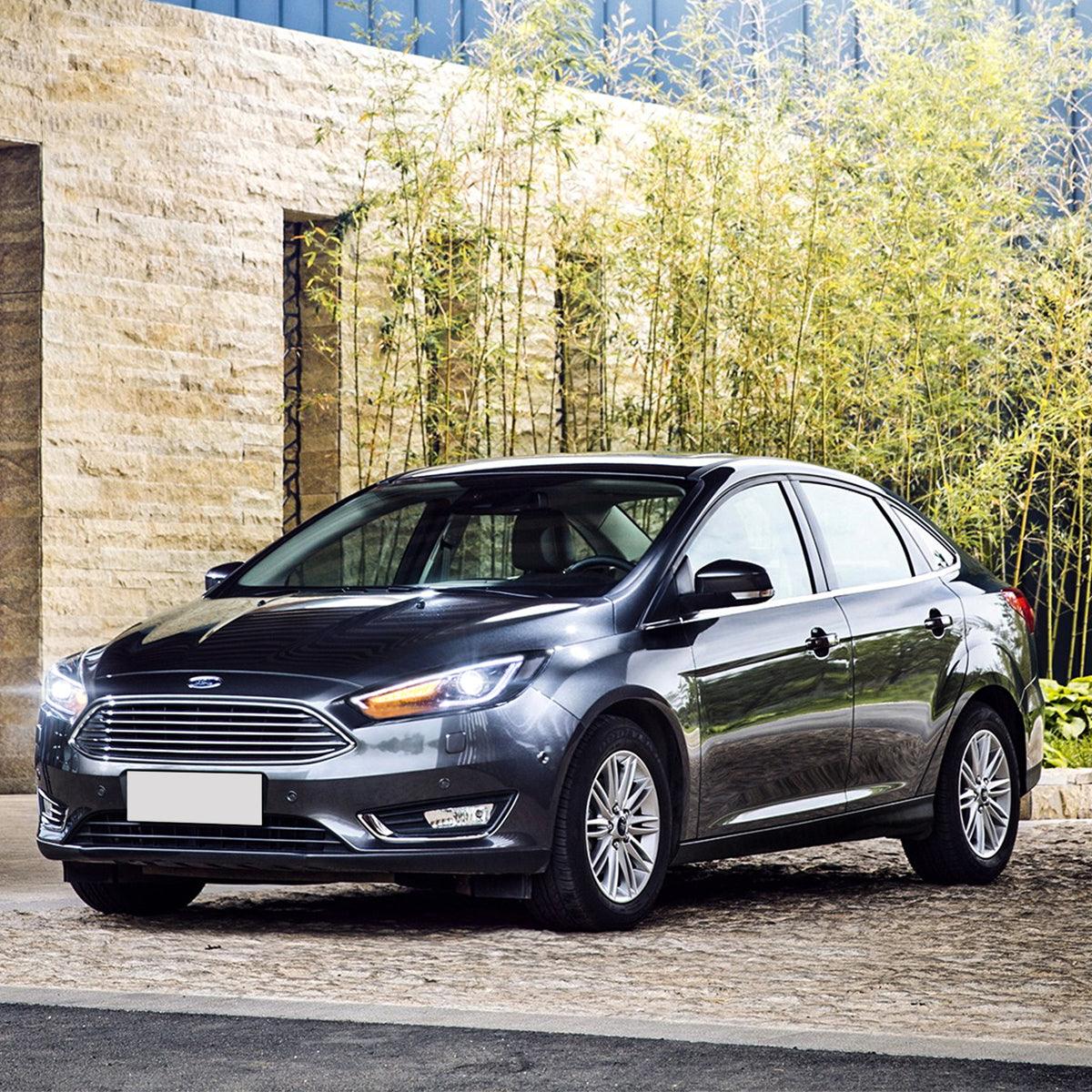 LED Headlight Assembly Dual Beam Projector Black For 2015-2018 Ford Focus 3th Gen Mark III Facelift - Image 15