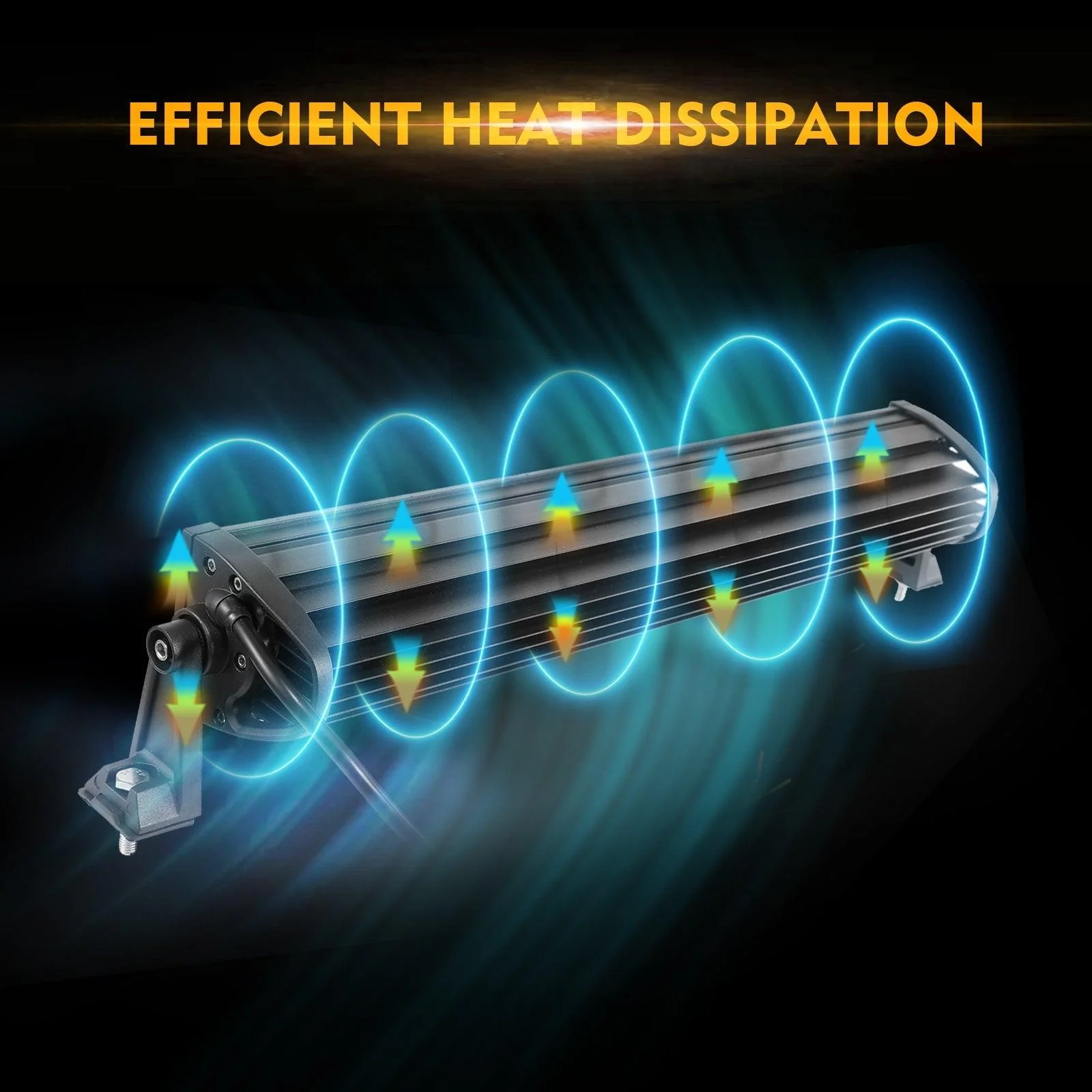 6 Modes Series 22 Inch/30 Inch/42 Inch/50 Inch White&Amber LED Light Bars - Image 9