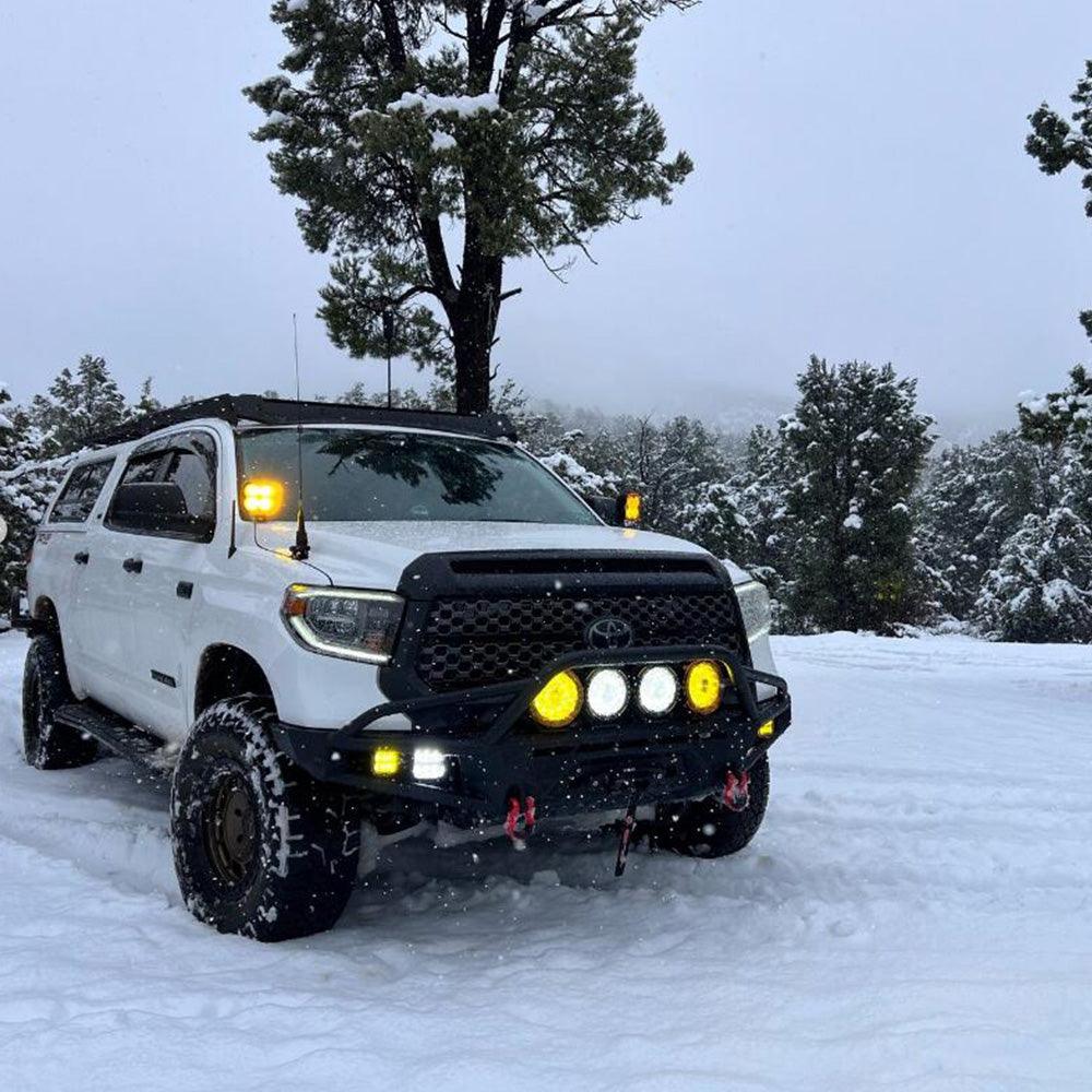 360 PRO Series 7 INCH/9 INCH 360-PRO Series Offroad LED Driving Lights+Amber/Black Covers(Optional) - Image 6