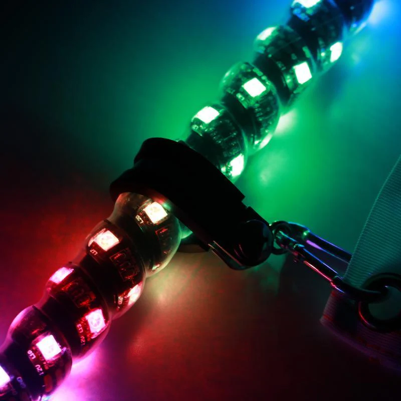 3FT/4FT LED RGB Whip Lights & Rear Pillar Flagpole Light Brackets Combo for Can-Am Maverick X3 2017 2018 2019 2020 2021 - Image 15