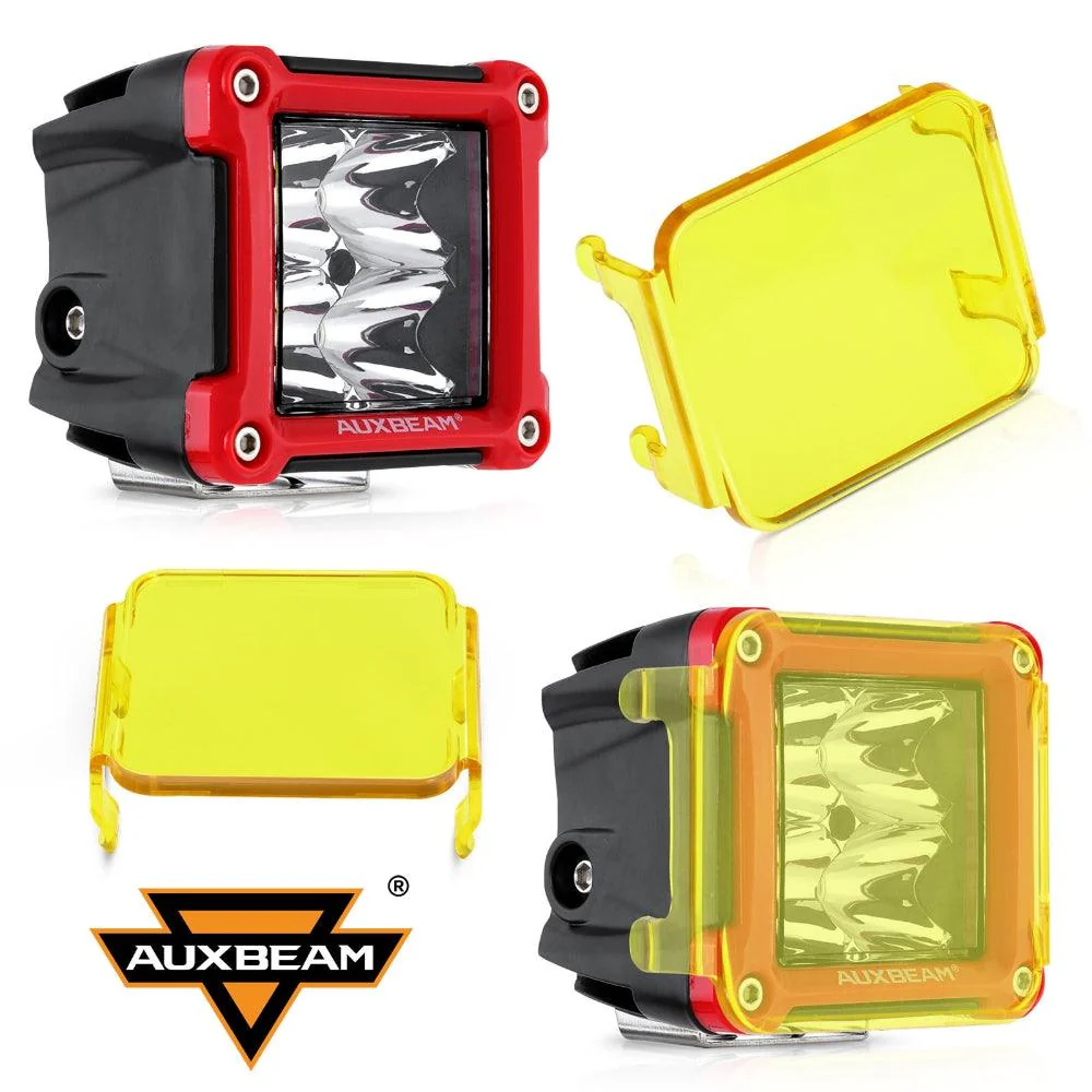 3 Inch 40W LED Pods Light Spot/Flood Multicolor frame with wiring harness for SUV ATV UTV Trucks Pickup Boat - Image 28