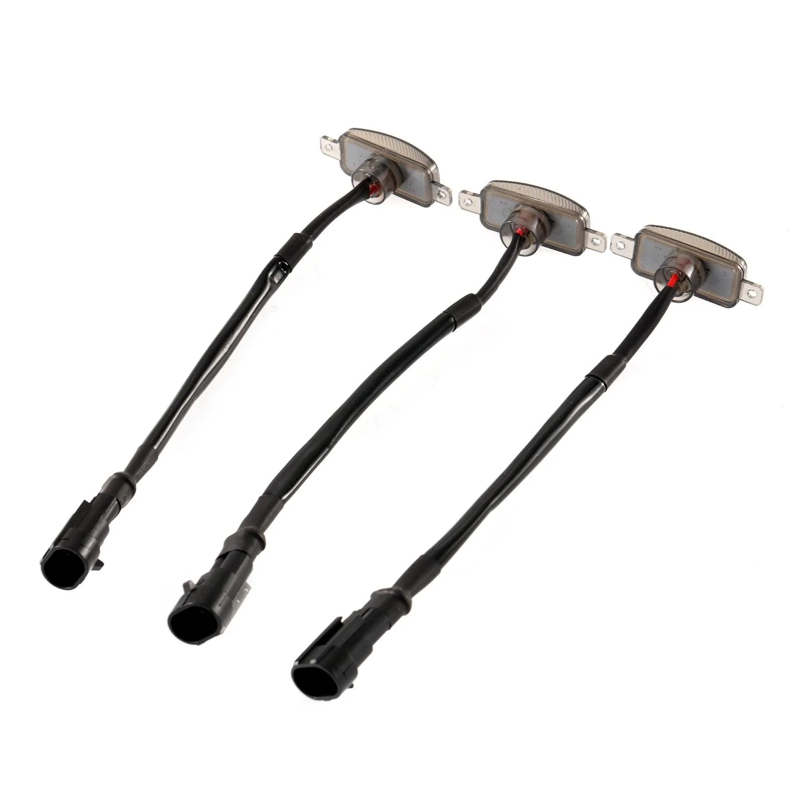 (3pcs/set) LED Front Grille Lights Raptor Style Amber Light Universal Car Modification (Amber shell/ Smoked shell) - Image 10