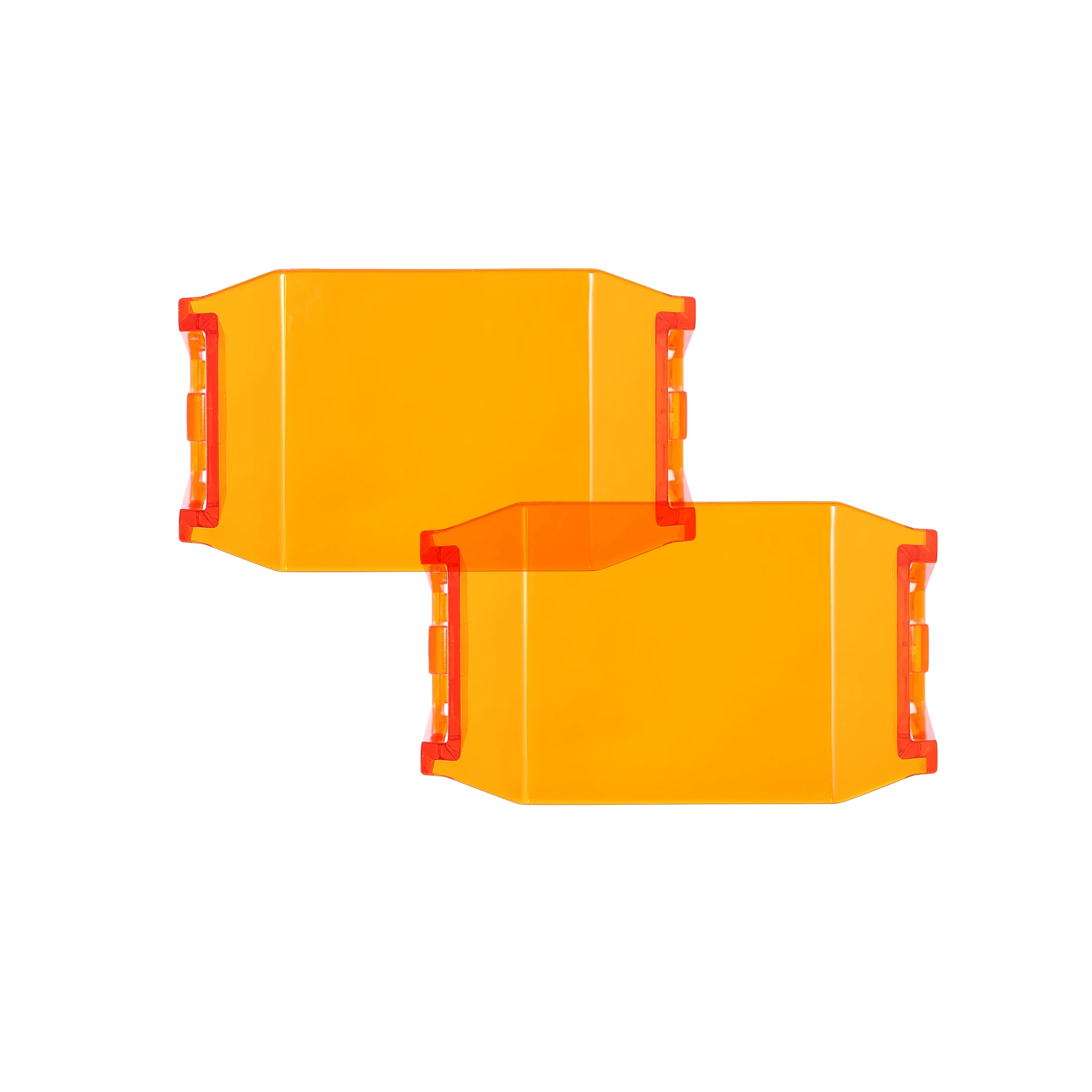 V-MAX Series | 4 Inch 92W 8960LM Spot Beam Side Shooter LED Round Pod Lights with Amber DRL - Image 11