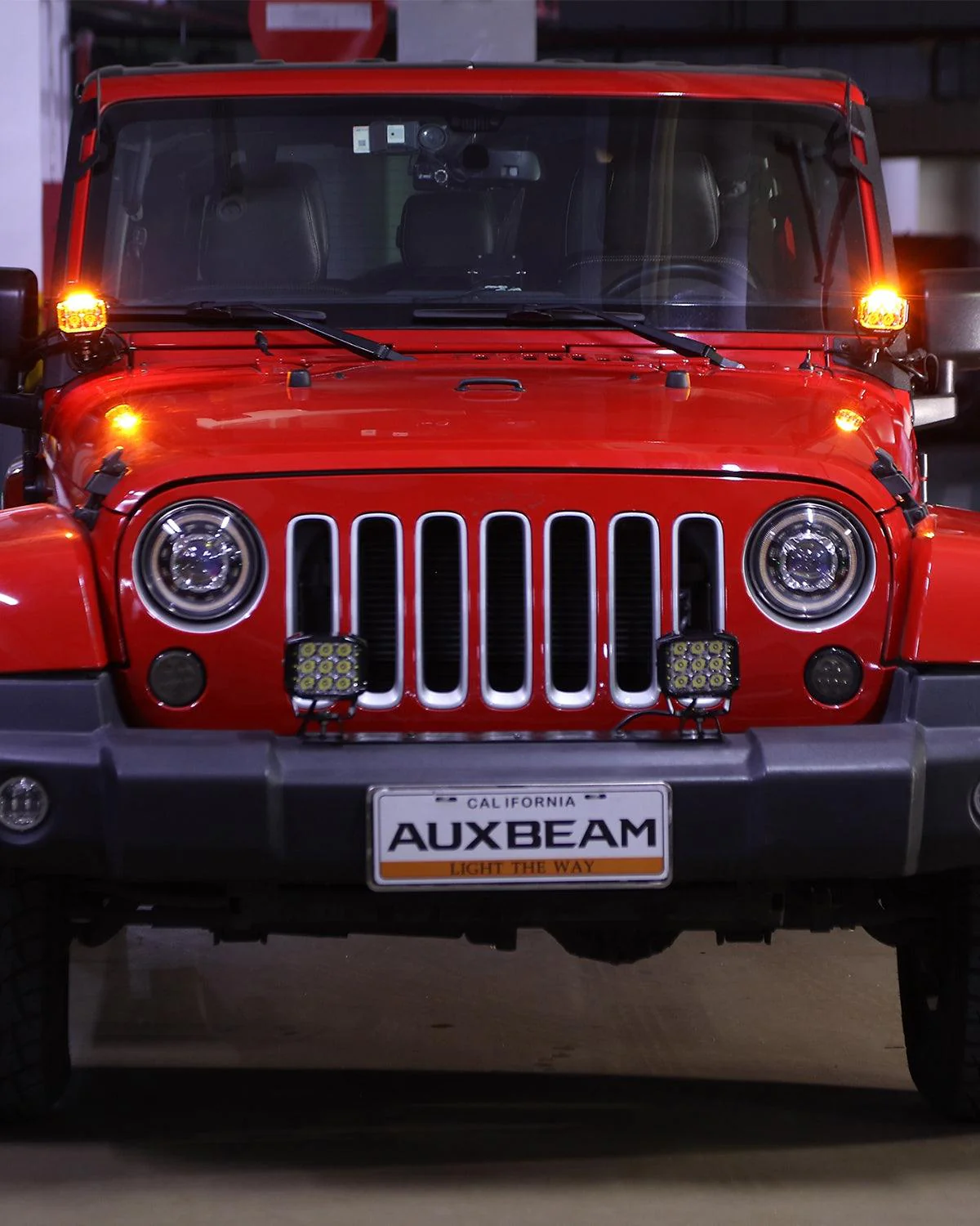 V-MAX Series | 4 Inch 92W 8960LM Spot Beam Side Shooter LED Round Pod Lights with Amber DRL - Image 6