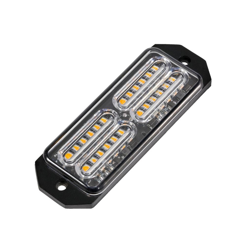 (4PSC/SET) 24LED Emergency Surface Mount Grill Strobe Light for Trucks Vehicles ATV RV Cars Van - Image 9