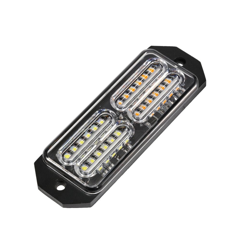 (4PSC/SET) 24LED Emergency Surface Mount Grill Strobe Light for Trucks Vehicles ATV RV Cars Van - Image 9
