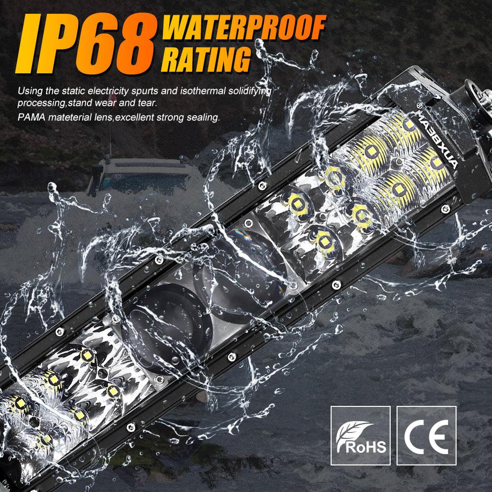 NEW 12"/22"/32"/42"/52" 5D-PRO Series Light Bars with DT Wiring Harness Kit For 2016 Ford F150 - Image 10