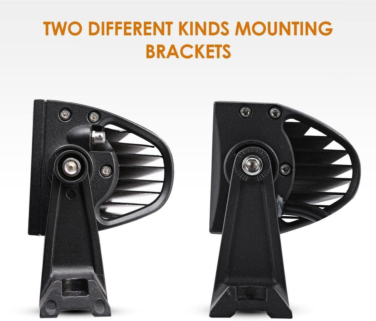 22 Inch-52 Inch 5D Series Straight/Curved Combo Beam Double Row LED Light Bar for 2016 Ford F150 - Image 10