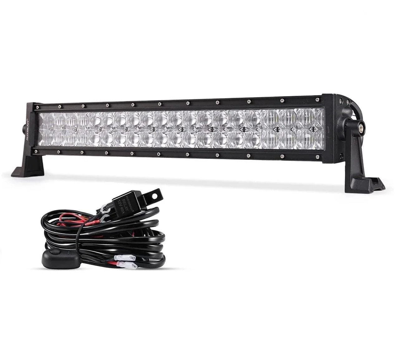 22 Inch-52 Inch 5D Series Straight/Curved Combo Beam Double Row LED Light Bar for 2016 Ford F150 - Image 12