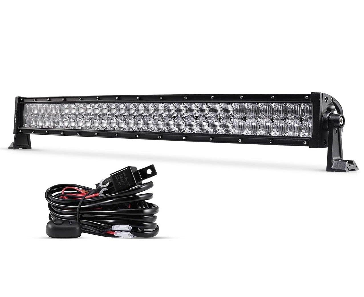 22 Inch-52 Inch 5D Series Straight/Curved Combo Beam Double Row LED Light Bar for 2016 Ford F150 - Image 19