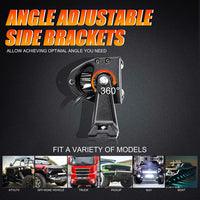 5D Series Straight/Curved Off Road Led Light Bar For 2002 Ford F150 - Image 10