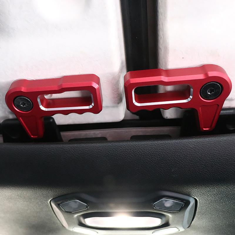 (6pcs/set) Top Roof Switch Handle for 2018-2022 Jeep Wrangler JL (Red/Black) - Image 6