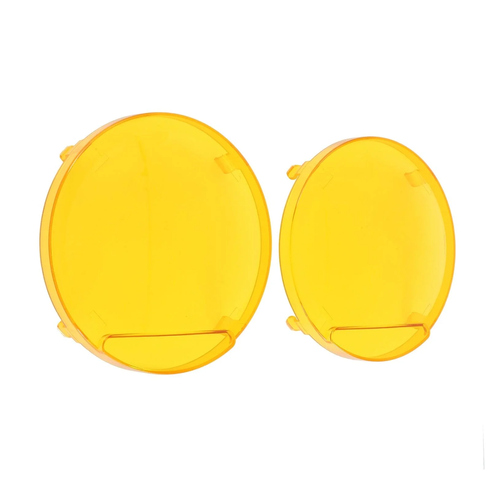 (2pcs/set) 7 Inch Round LED Driving Light Amber Cover Light Shield Cover - Image 11