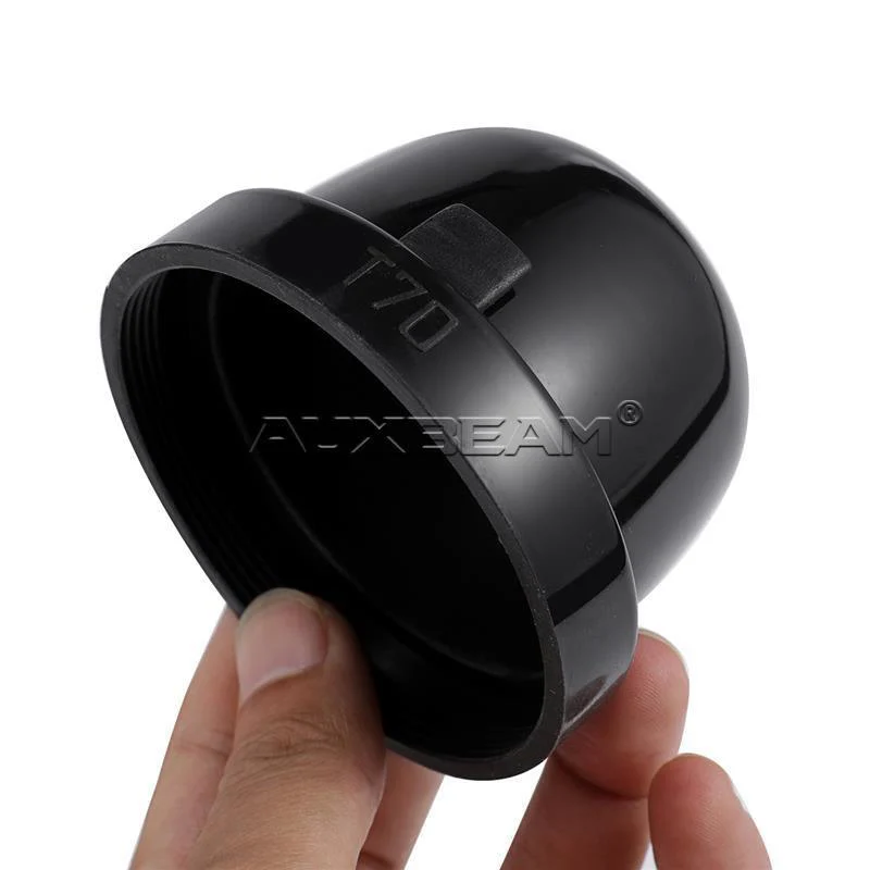 (2pcs/set) 70mm Universal Car light Seal Cap Dust Cover - Image 4