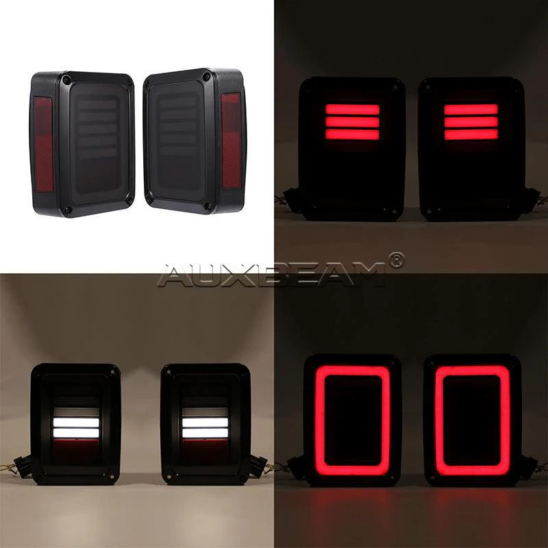 (2pcs/set) LED Taillight Kits for Jeep Wrangler JK (US Version) - Image 5