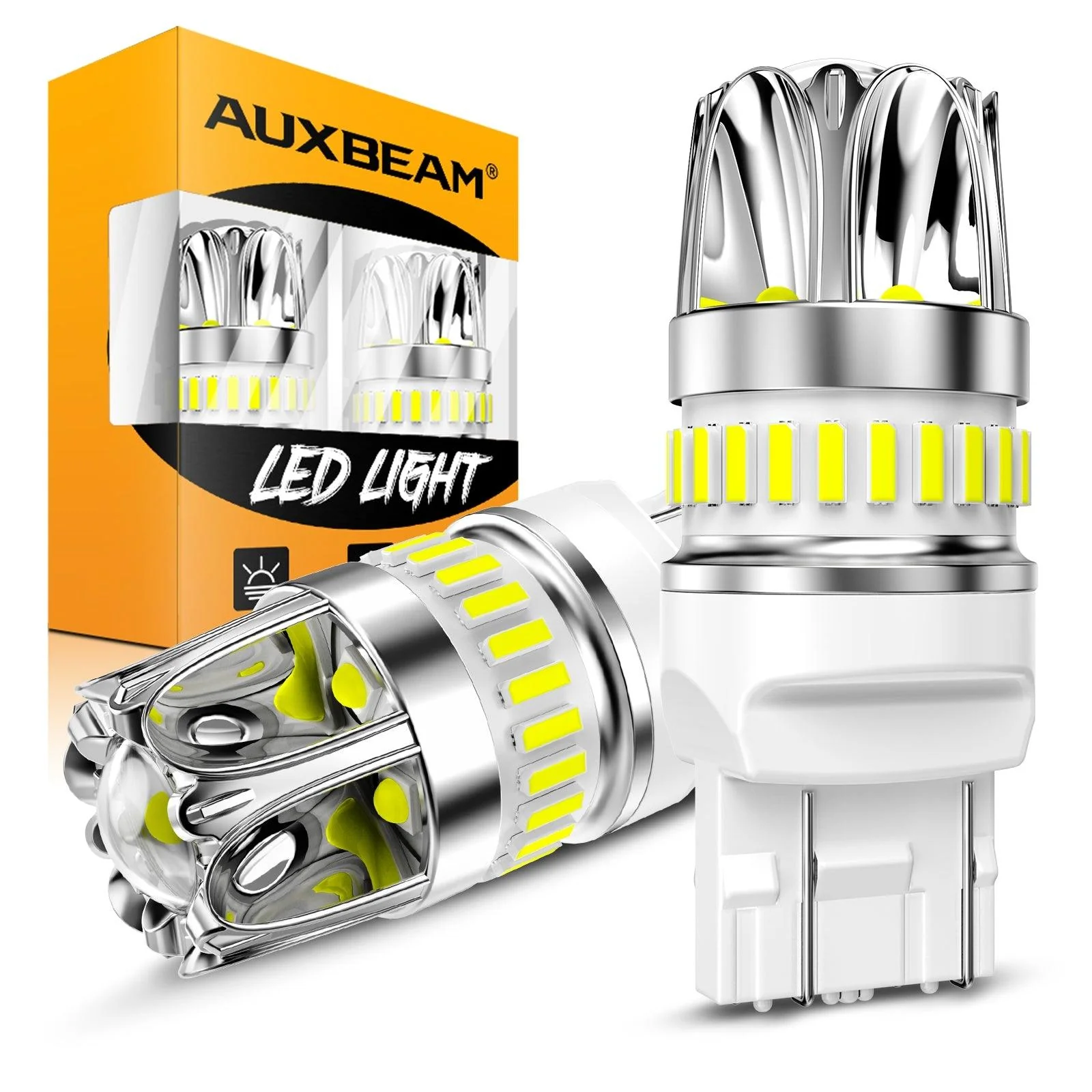 T20 7443 7440 LED Backup Reverse/Turn Signal/Brake Tail Light Bulbs 14W 6000LM CAN-Bus Error Free 6500K White Y2 Series | 2 Bulbs - Image 10