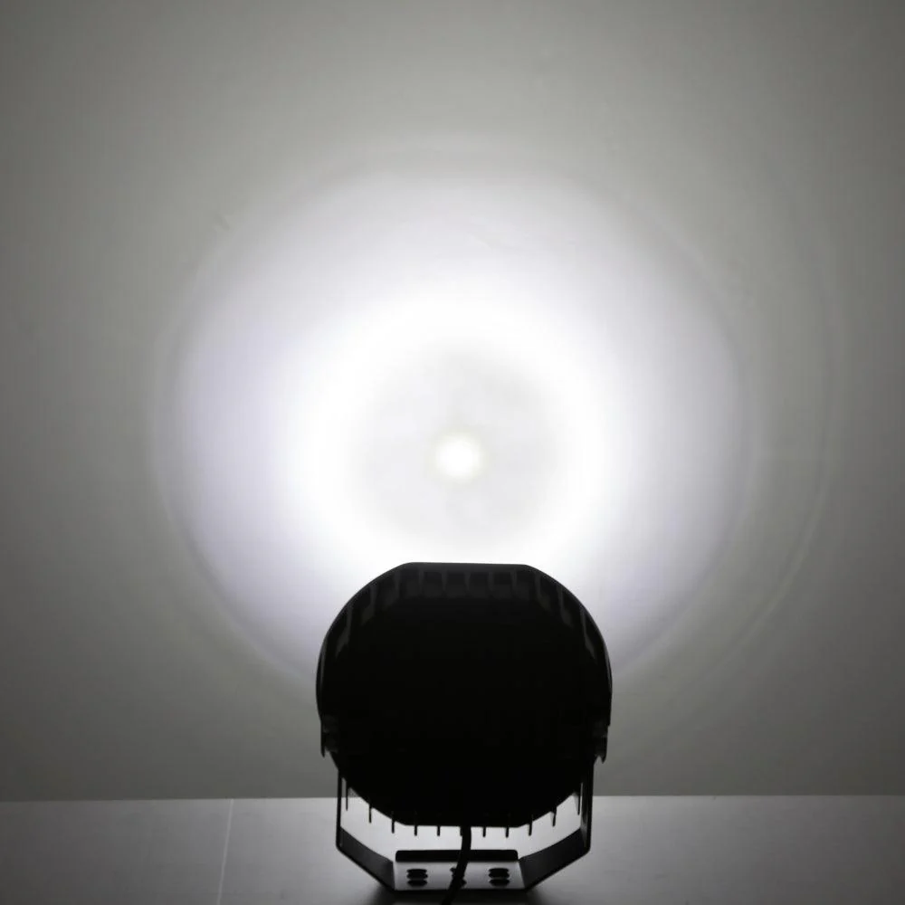 360-Ultra Series 8.5 Inch 220W LED Spot Driving Light Off Road Lights with White DRL&Amber Turn Signal Light - Image 7