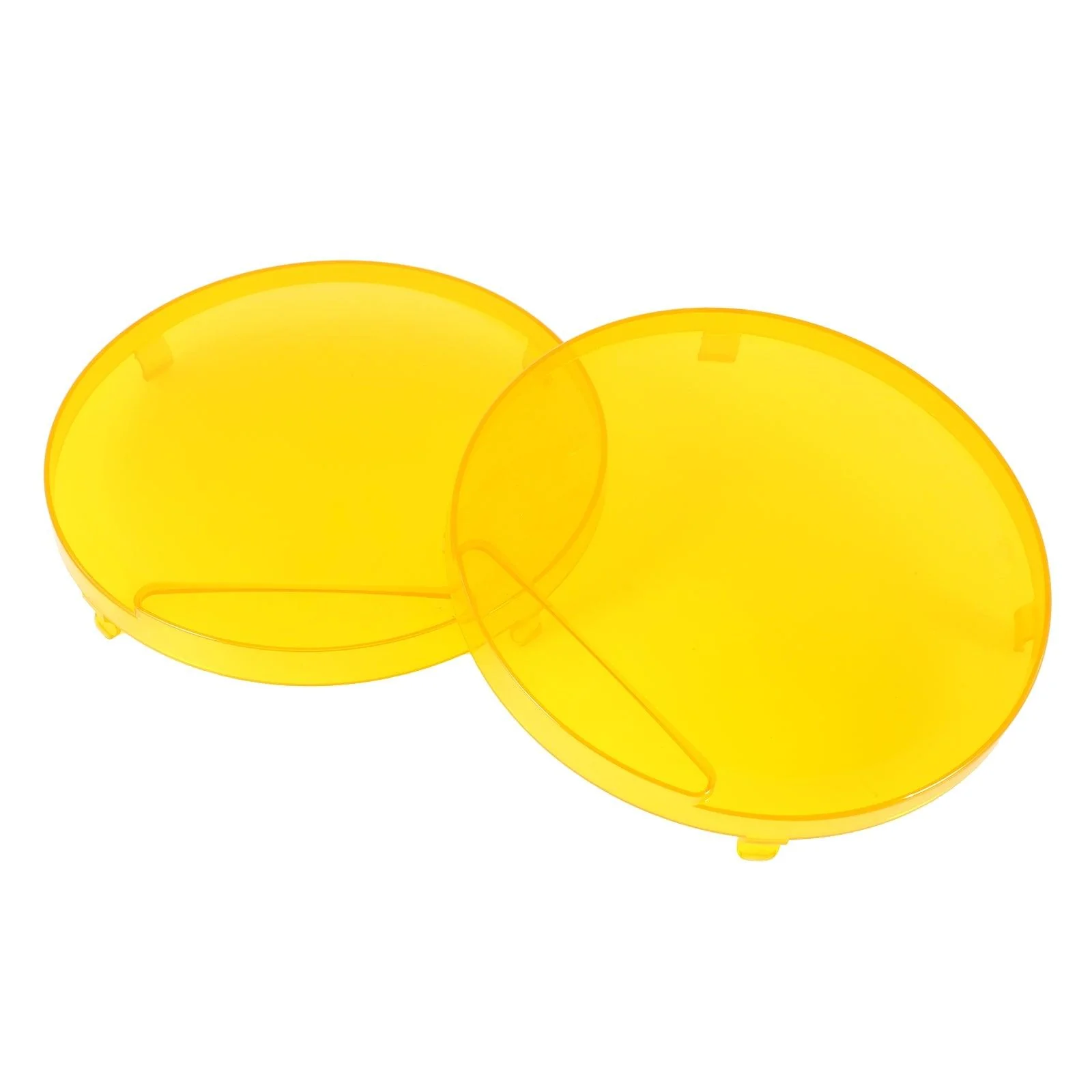 (2pcs/set) 9 Inch Round LED Driving Light Amber Cover Light Shield Cover - Image 13