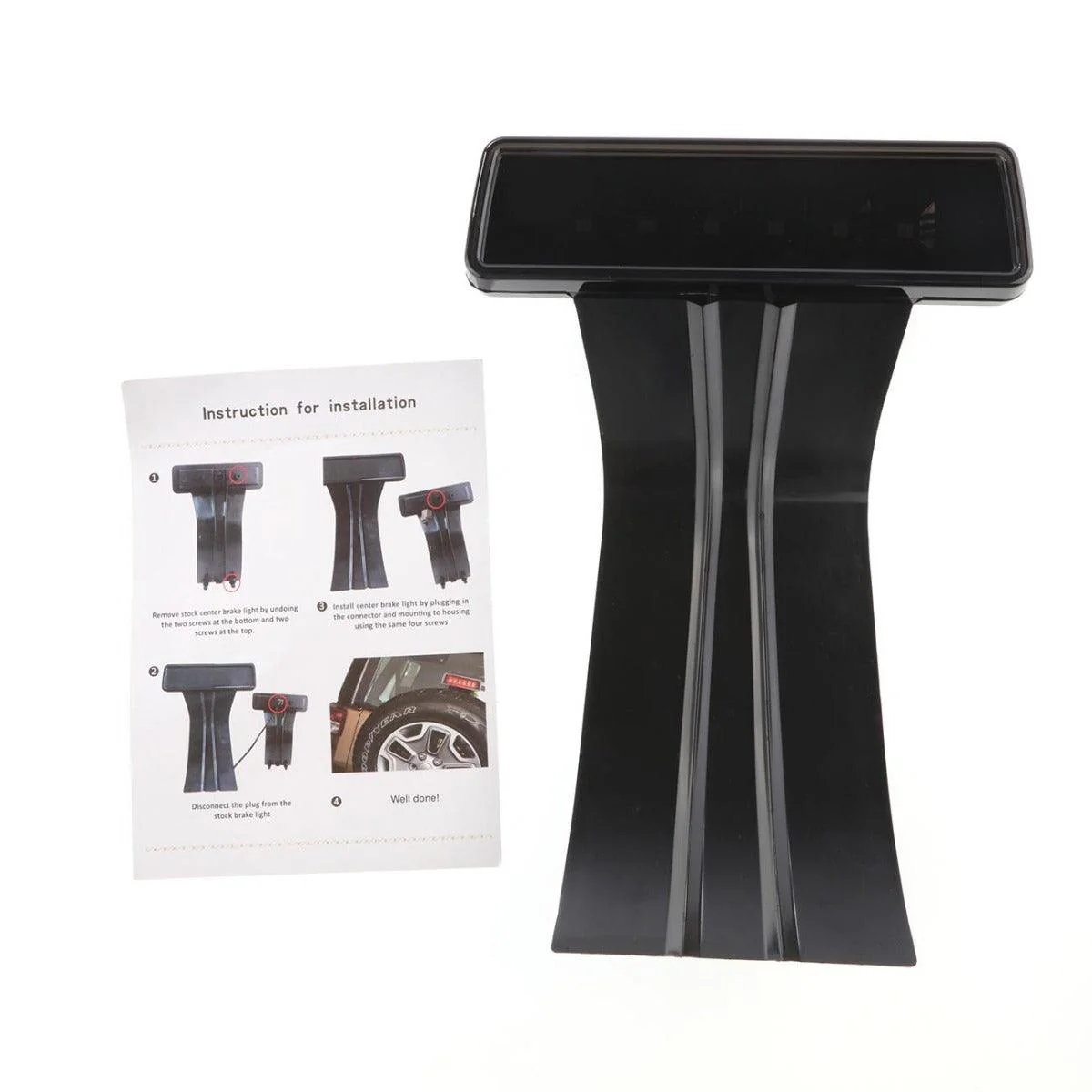 Red  High Mount 3RD Break LED Light Lamp For 07-17 JEEP WRANGLER JK - Image 7