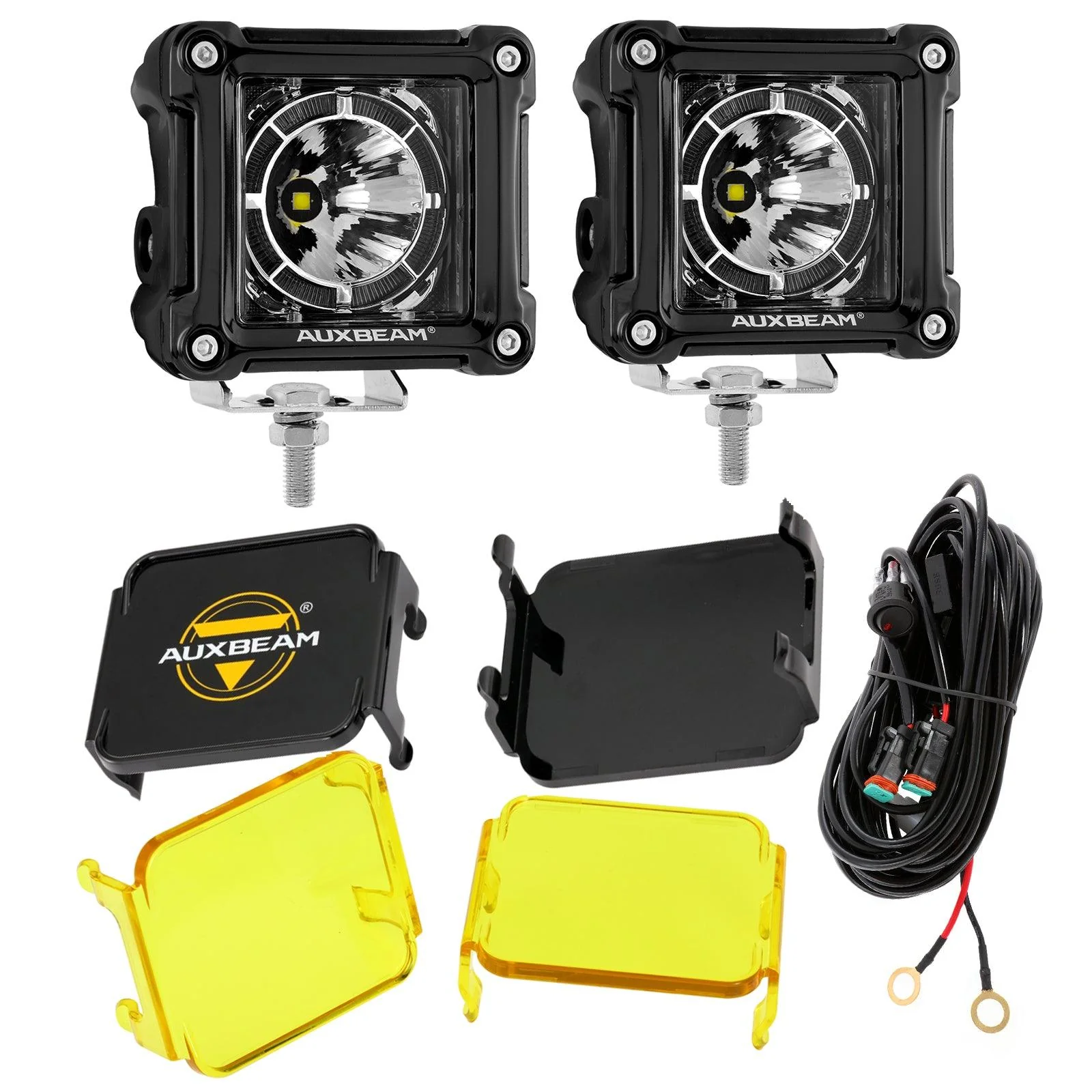 (2pcs/set) 3 inch 40W LED Pod Lights With DRL for SUV ATV UTV Trucks Pickup Boat - Image 19