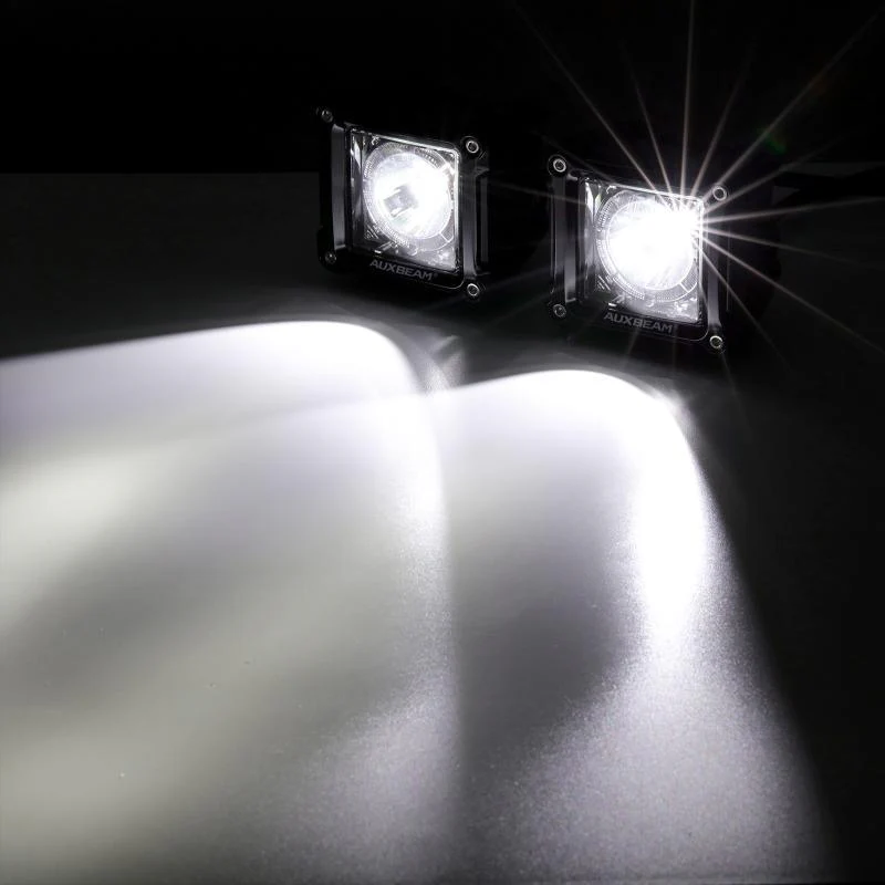 (2pcs/set) 3 inch 40W LED Pod Lights With DRL for SUV ATV UTV Trucks Pickup Boat - Image 4