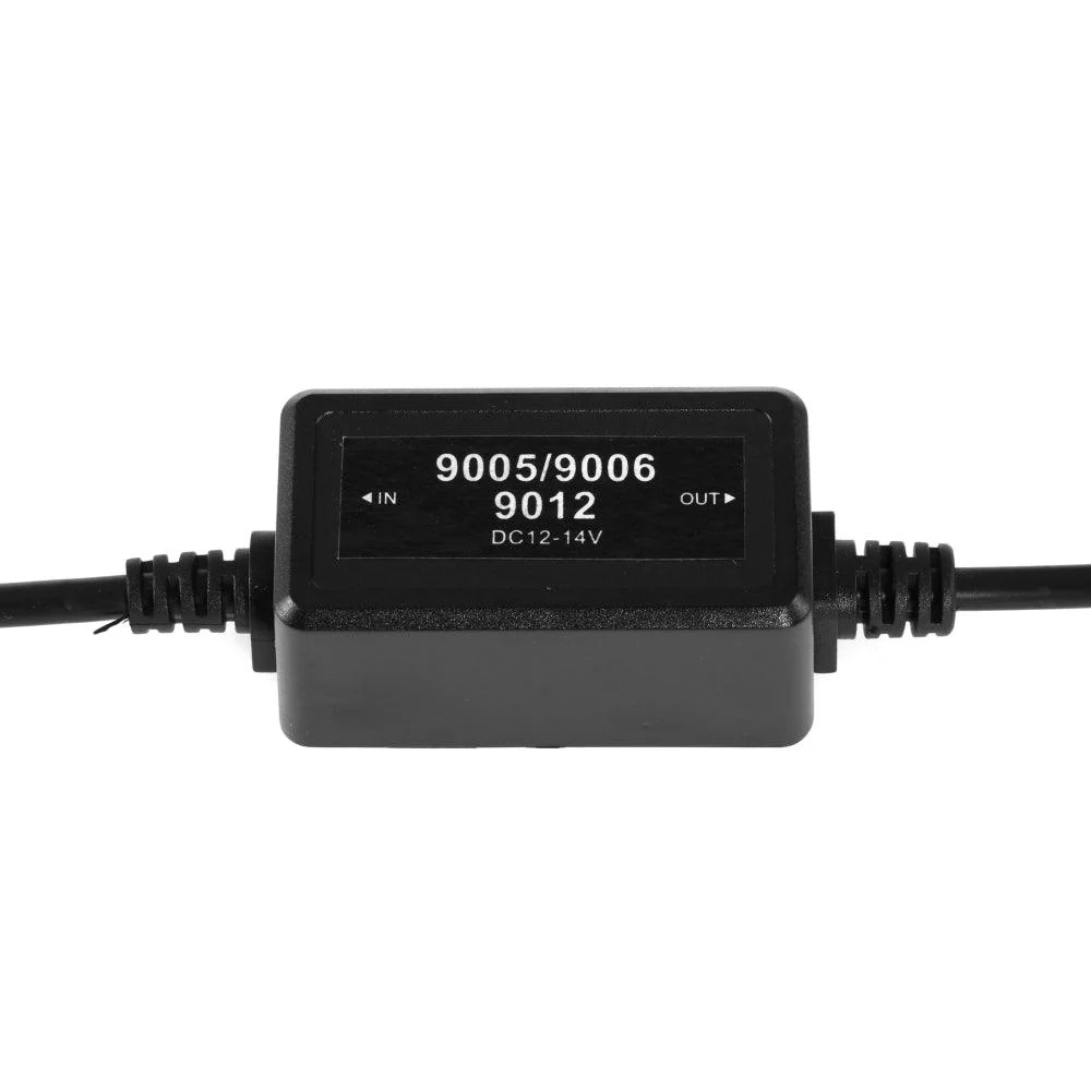 9005/HB3 C10-Model Enhanced LED Headlight Bulbs Canbus Decoder Anti-Flicker Hyper Flash No Warning Harness Resistor Conversion Kit 2pcs/set - Image 4