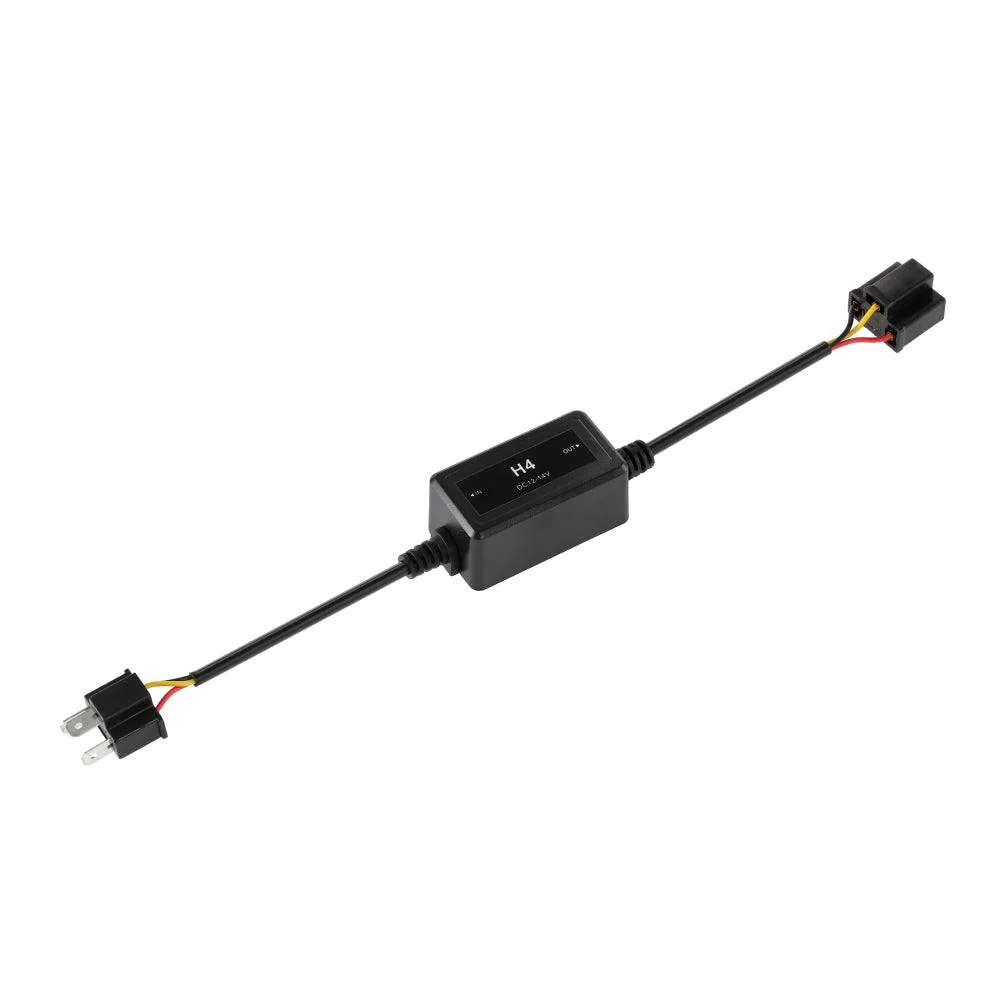 H4/9003 C10-MODEL Enhanced LED Headlight Bulbs Canbus Decoder Anti-Flicker Hyper Flash No Warning Harness Resistor Conversion Kit 2pcs/set - Image 10