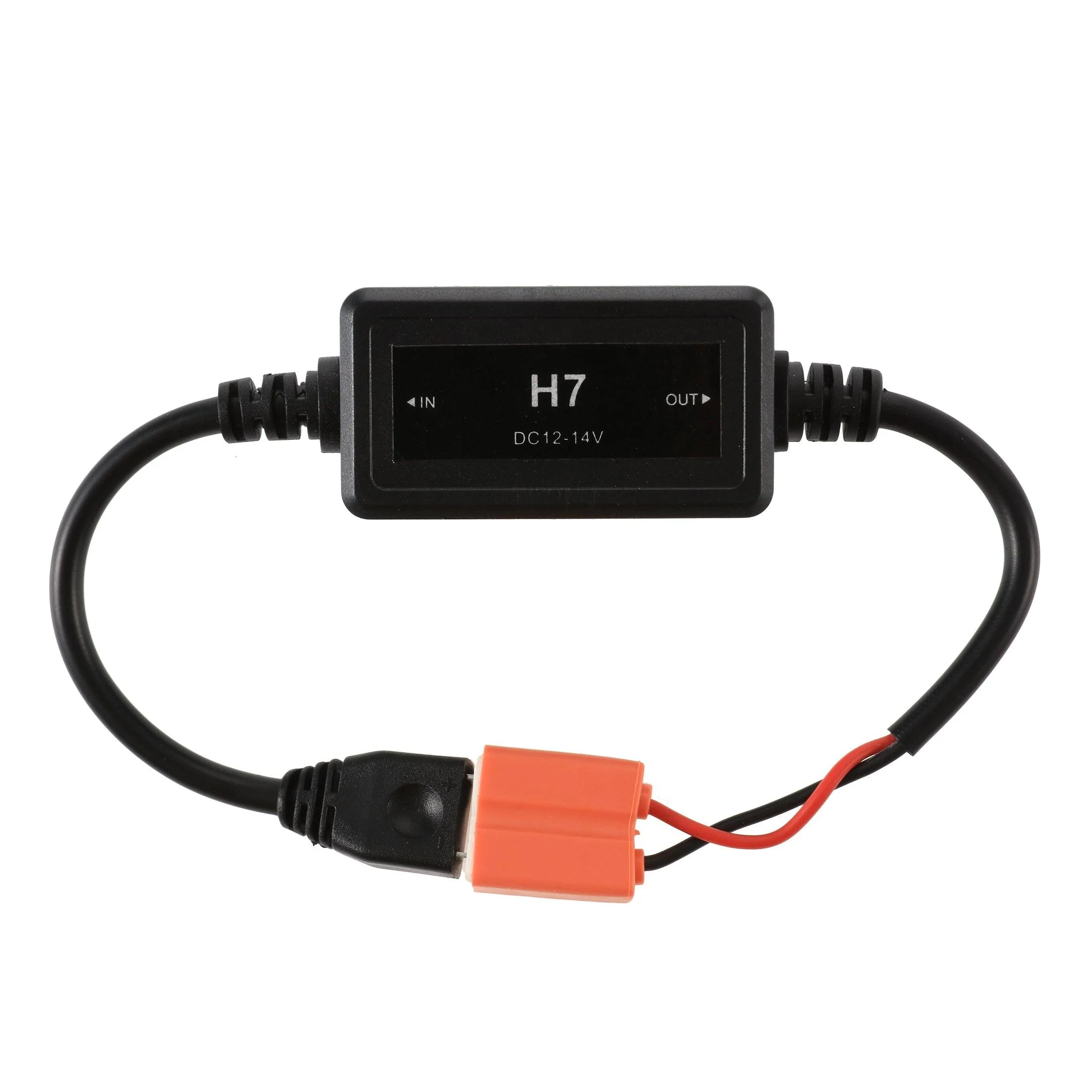 H7 C10-MODEL Enhanced LED Headlight Bulbs Canbus Decoder Anti-Flicker Hyper Flash No Warning Harness Resistor Conversion Kit 2pcs/set - Image 7