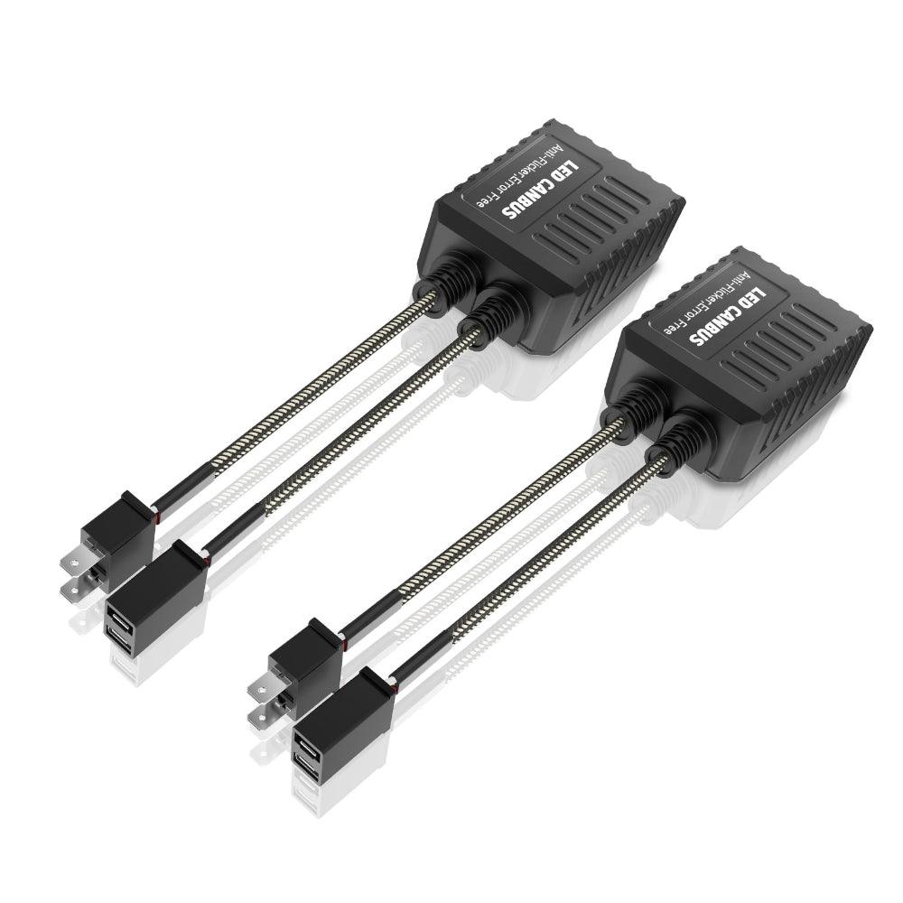 H7 C20-Model Decoder-Pro Enhanced Led Headlight Bulbs Canbus Decoder Harness Resistor Conversion Kit 2pcs/set - Image 9