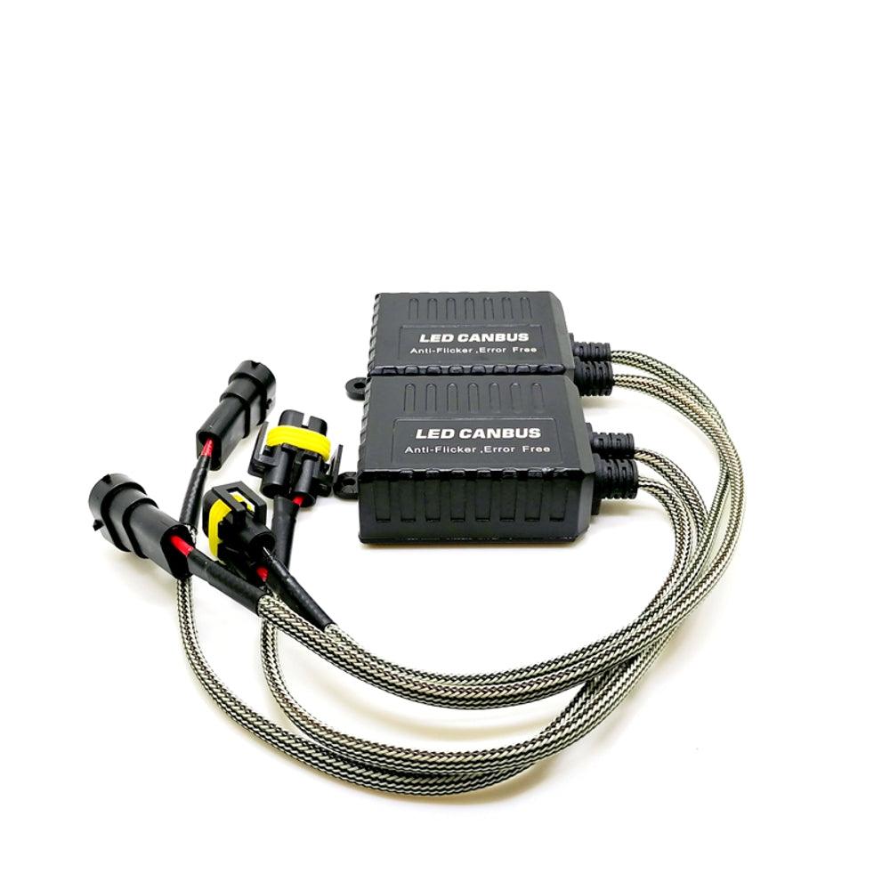 H11/H9/H8 C20-Model Decoder-Pro Enhanced Led Headlight Bulbs Canbus Decoder Harness Resistor Conversion Kit 2pcs/set - Image 14