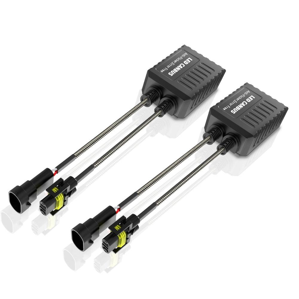 H11/H9/H8 C20-Model Decoder-Pro Enhanced Led Headlight Bulbs Canbus Decoder Harness Resistor Conversion Kit 2pcs/set - Image 9