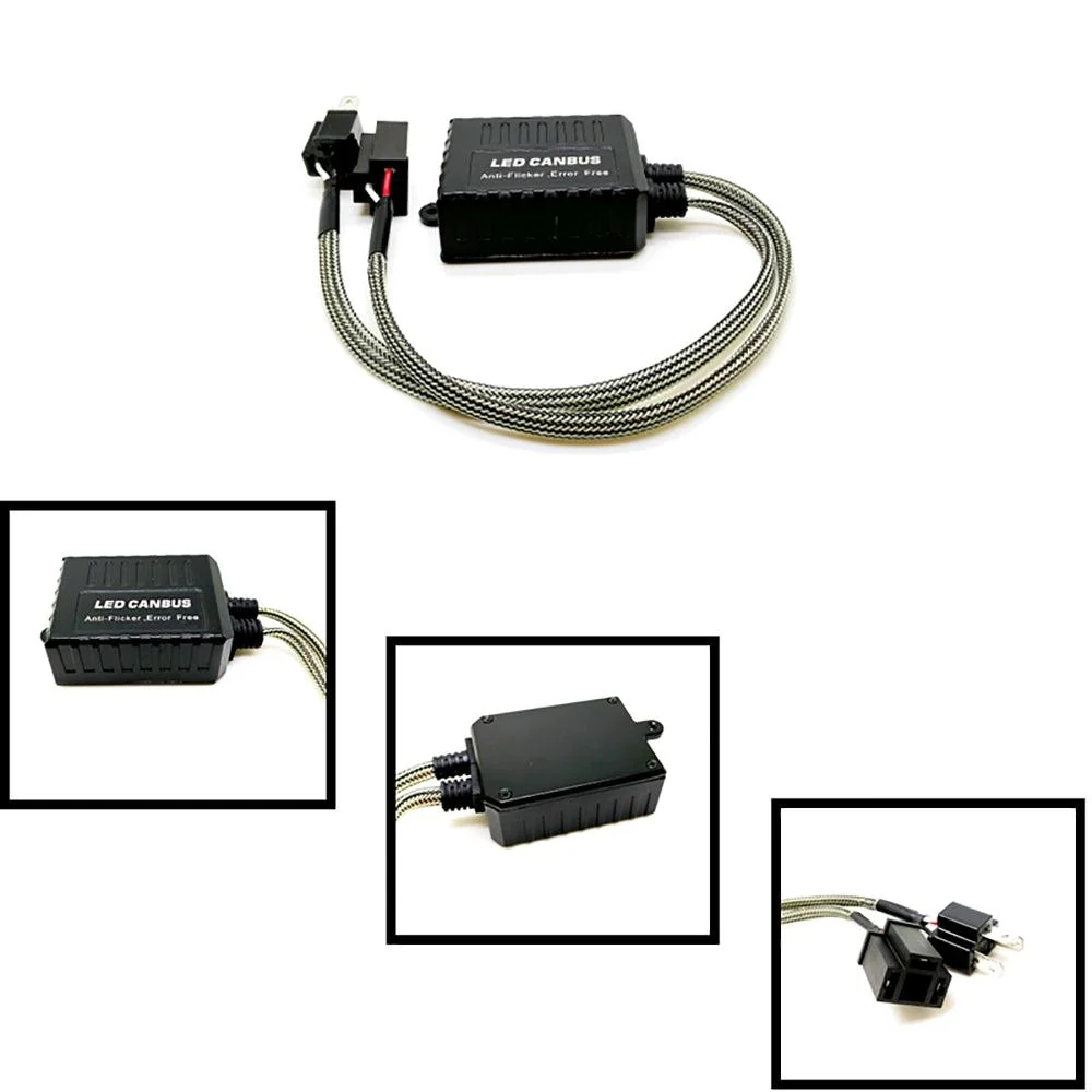 H4/9003 C20-Model Decoder-Pro Enhanced Led Headlight Bulbs Canbus Decoder Harness Resistor Conversion Kit 2pcs/set - Image 10