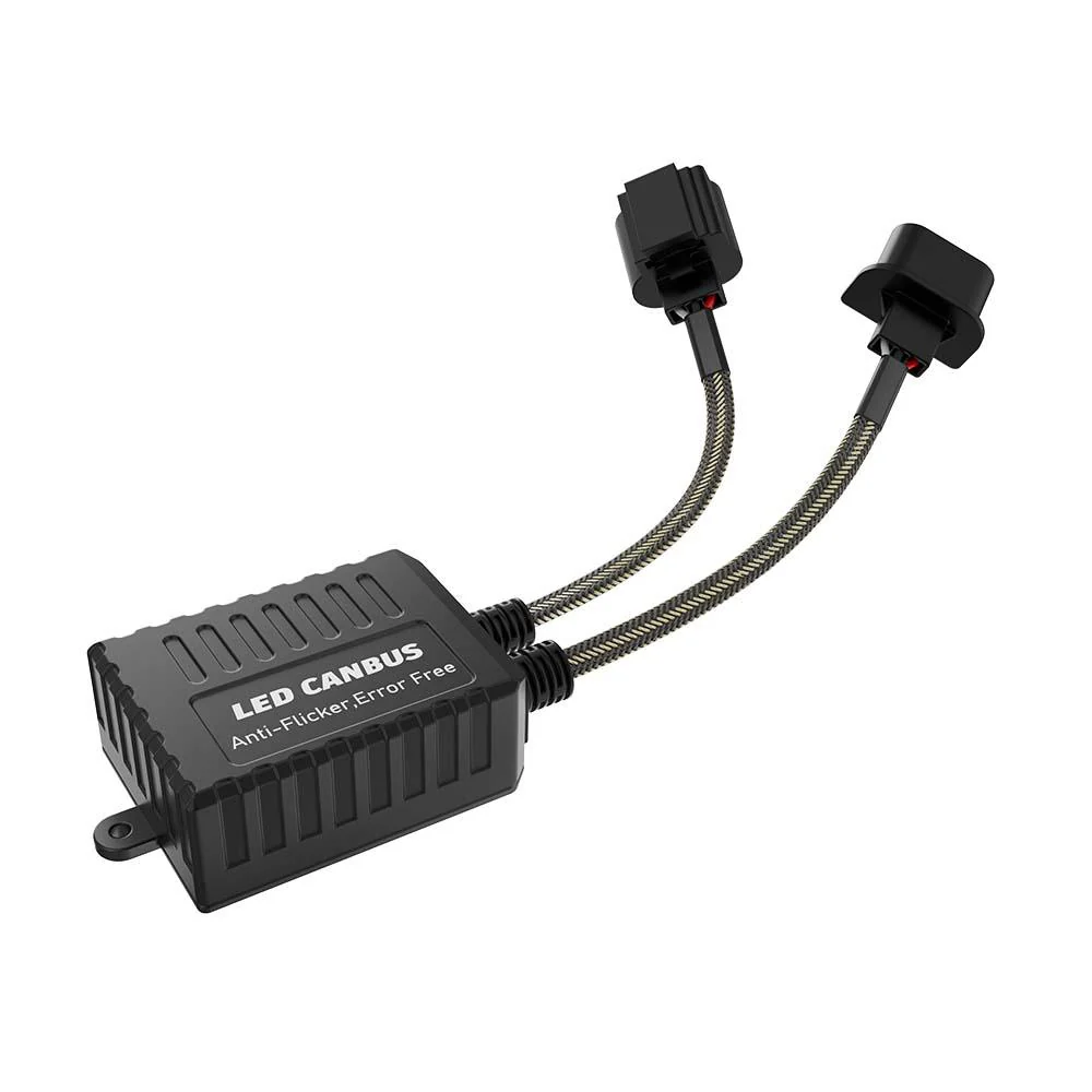 H13/9008 C20-Model Decoder-Pro Enhanced Led Headlight Bulbs Canbus Decoder Harness Resistor Conversion Kit 2pcs/set - Image 10