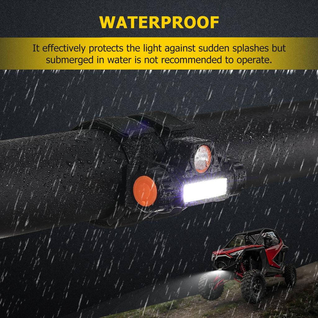 Dome Light UTV Interior Light Universal Roll Bar Cage Mount + RGBW LED Rock Light with Bluetooth Control for Polaris, Can-Am, UTV, ATV, Off-road Vehicle - Image 16