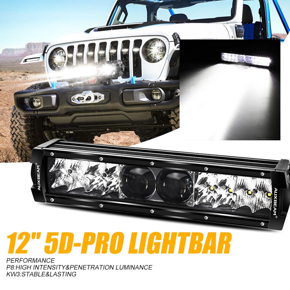 5D-PRO Series 12 Inch/22 Inch/32 Inch/42 Inch/52 Inch Spot LED Light Bar with 5D Projectors - Image 15