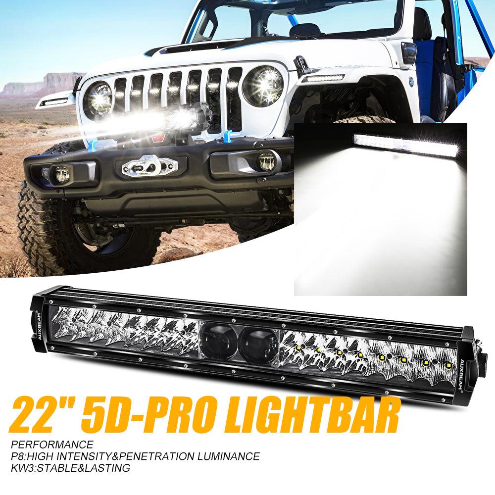 5D-PRO Series 12 Inch/22 Inch/32 Inch/42 Inch/52 Inch Spot LED Light Bar with 5D Projectors - Image 16