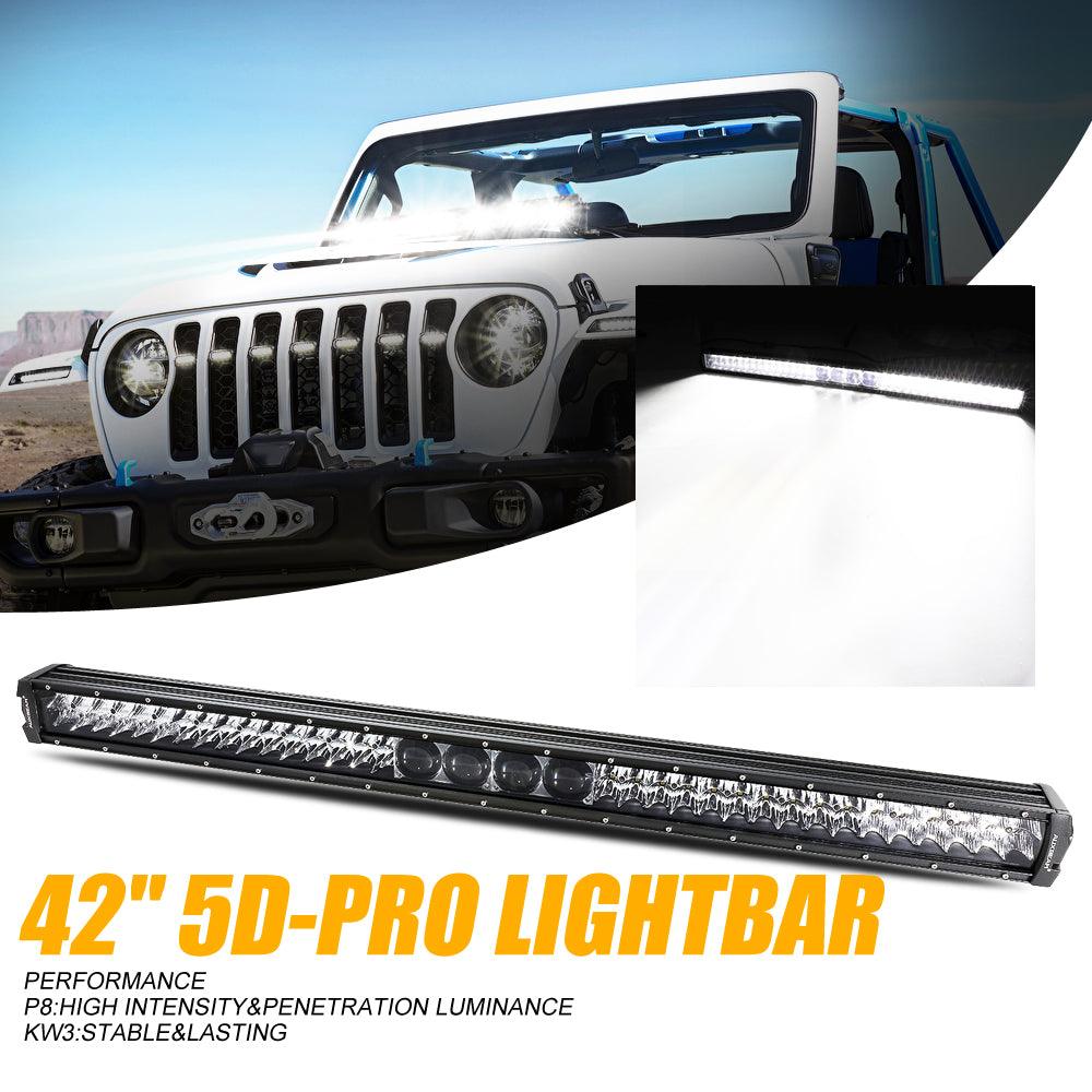 5D-PRO Series 12 Inch/22 Inch/32 Inch/42 Inch/52 Inch Spot LED Light Bar with 5D Projectors - Image 18
