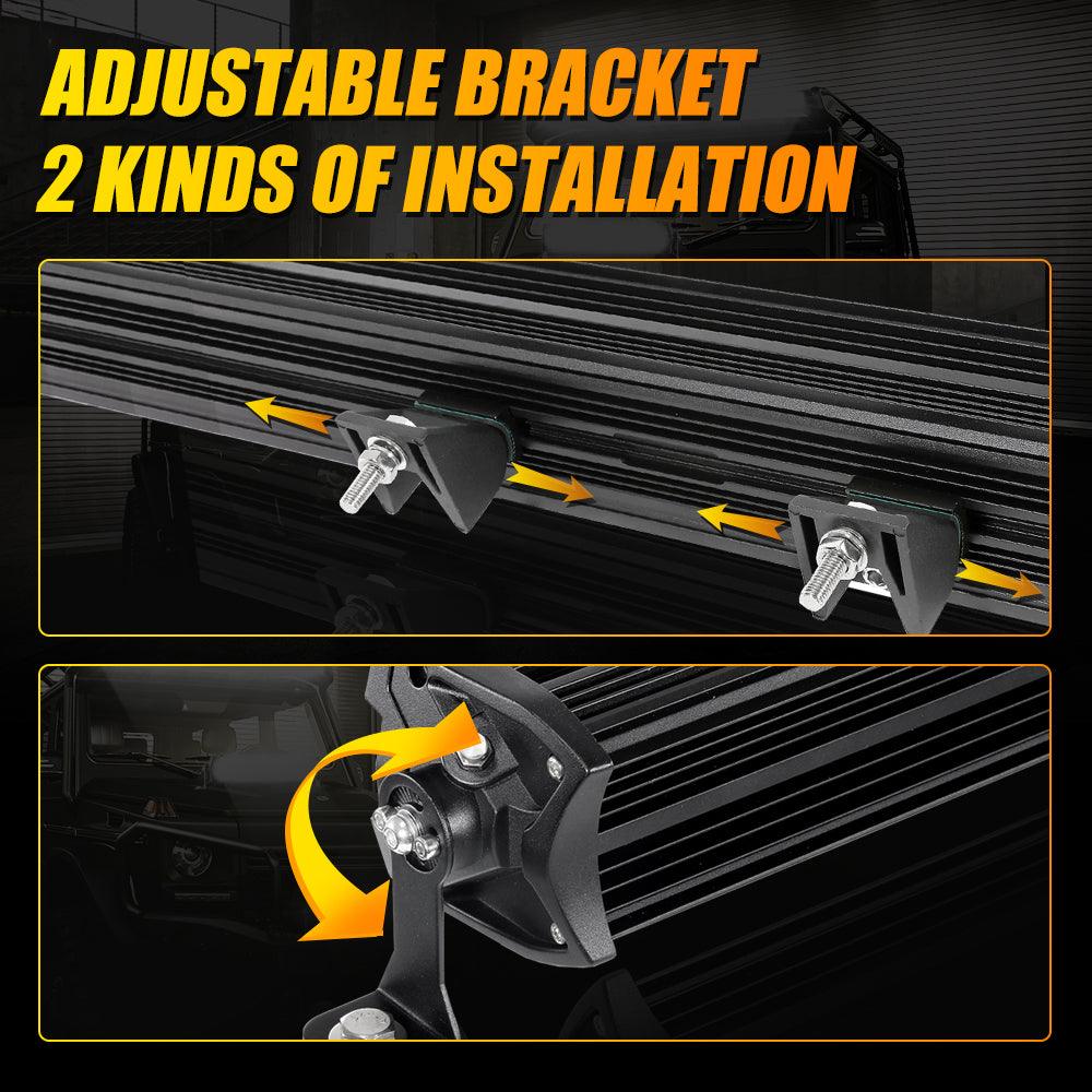 5D-PRO Series 12 Inch/22 Inch/32 Inch/42 Inch/52 Inch Spot LED Light Bar with 5D Projectors - Image 7