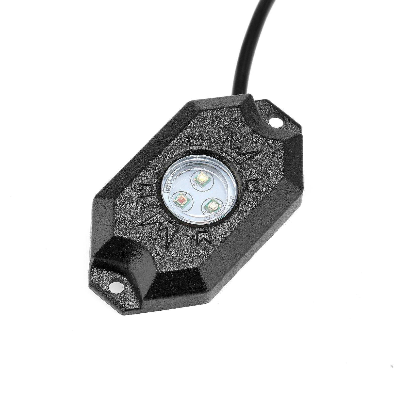 RGB LED Rock Light Set with Bluetooth Controller for ATV UTV - Image 15
