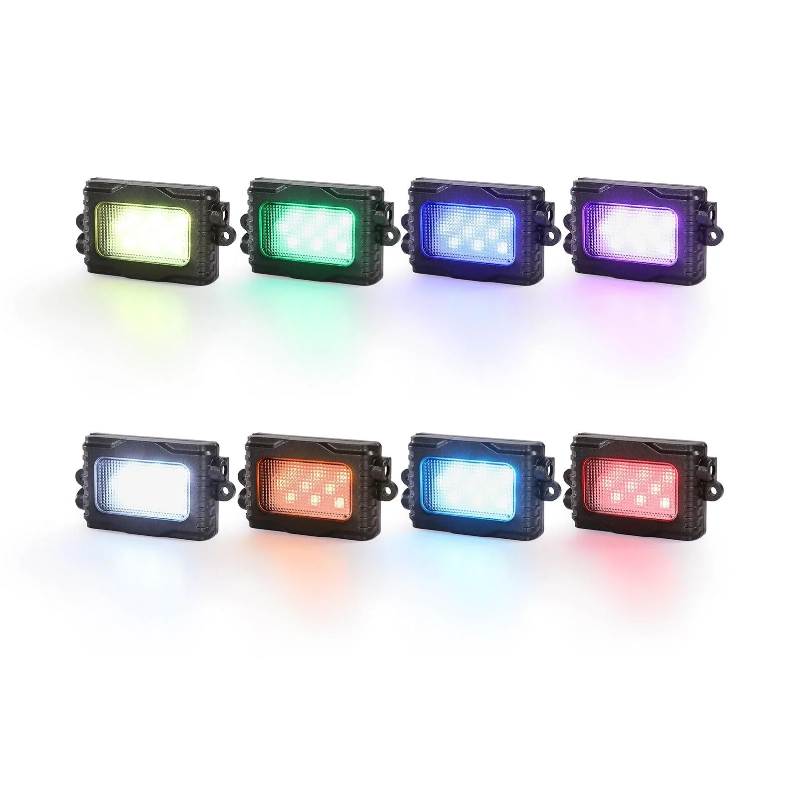 Magic Dream Color RGB LED Rock Lights Kit with Bluetooth APP Control, Multicolor Chasing Neon Underglow Lights - Image 10