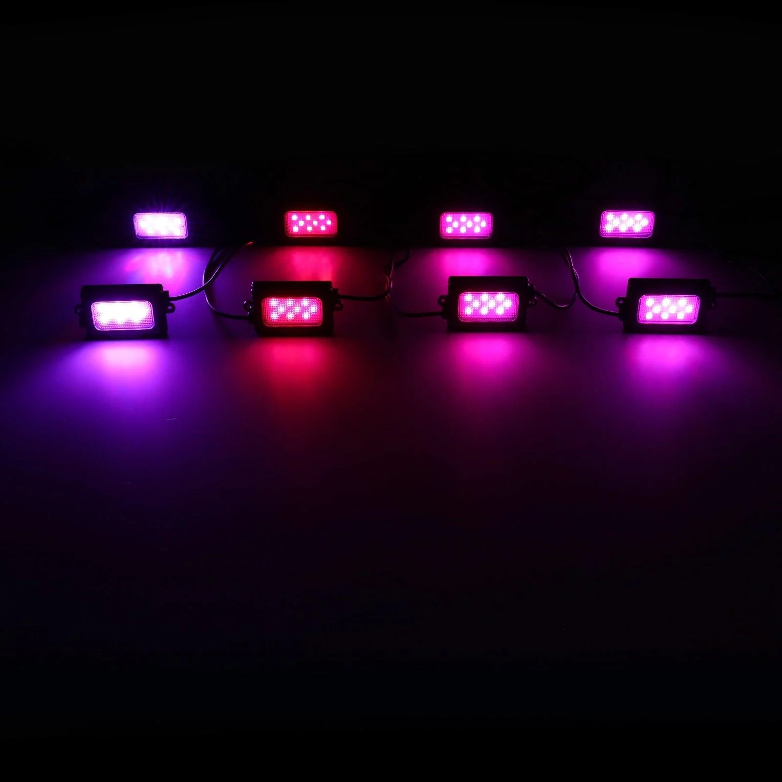 Magic Dream Color RGB LED Rock Lights Kit with Bluetooth APP Control, Multicolor Chasing Neon Underglow Lights - Image 12