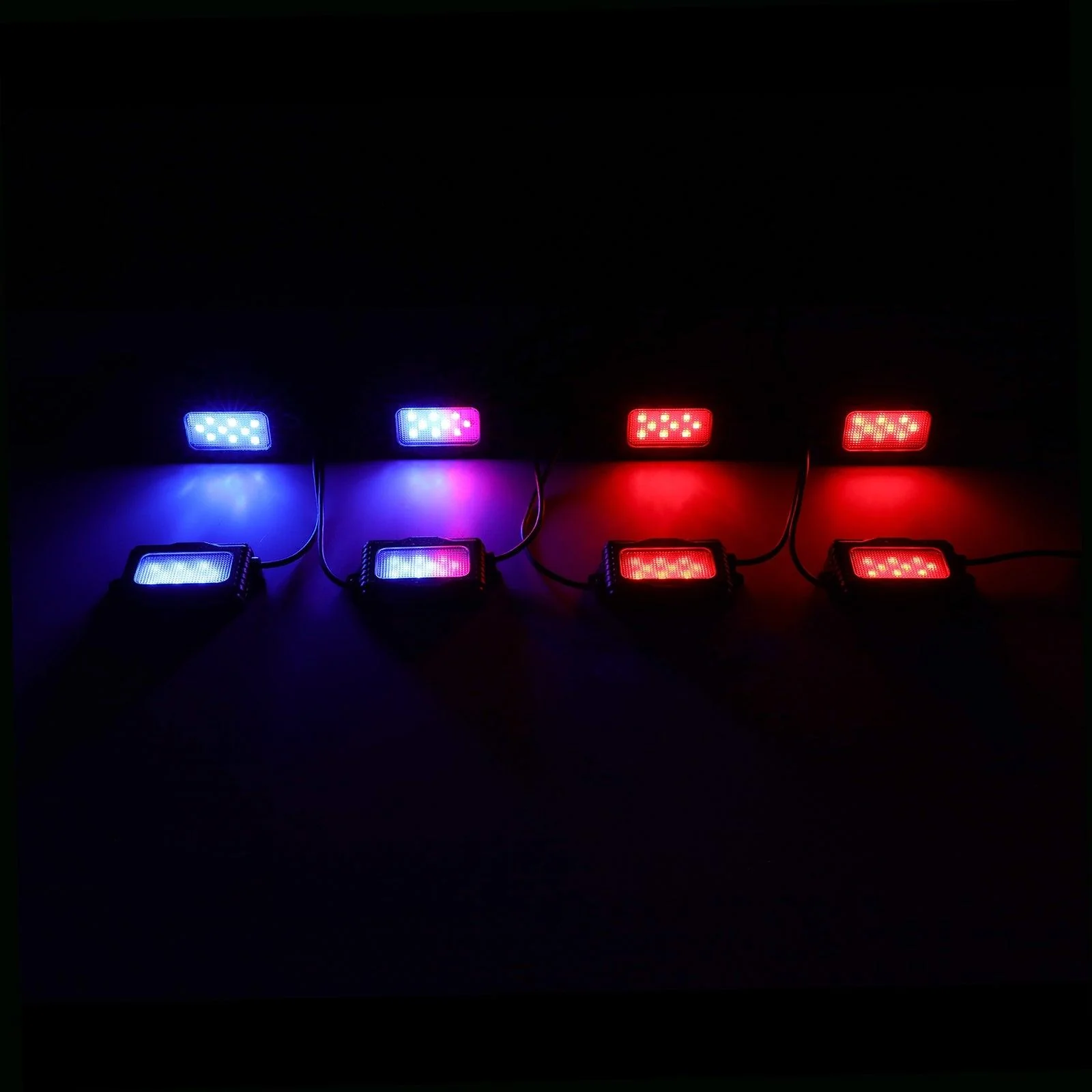 Magic Dream Color RGB LED Rock Lights Kit with Bluetooth APP Control, Multicolor Chasing Neon Underglow Lights - Image 13