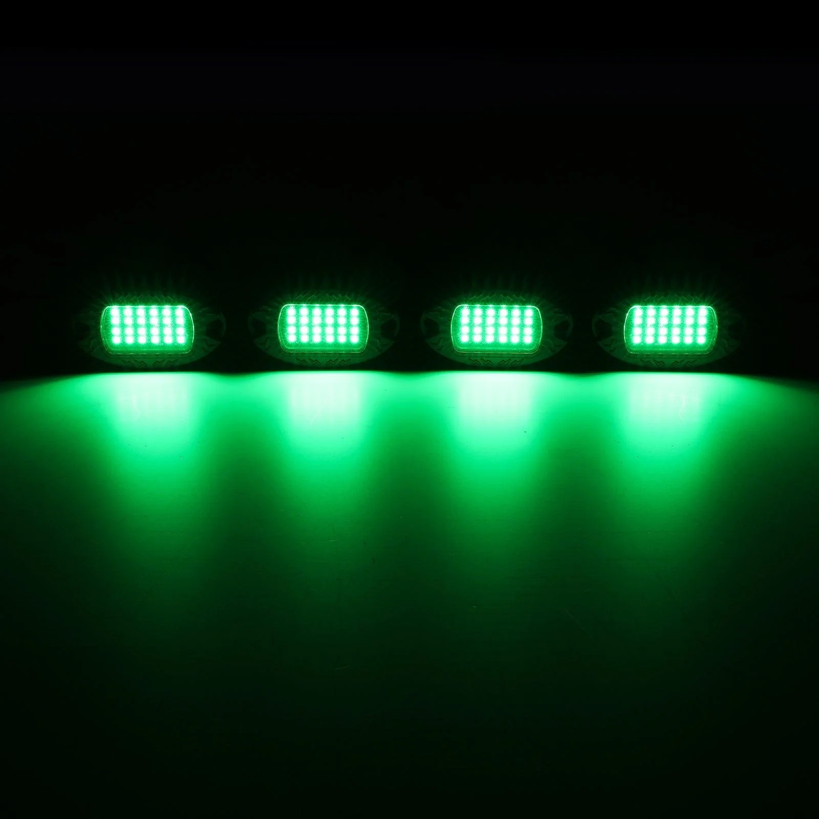 RGBW LED Rock Lights Kit with Bluetooth APP & Wireless Remote Control, Multicolor Neon Underglow Lights with Brake Light function - Image 19